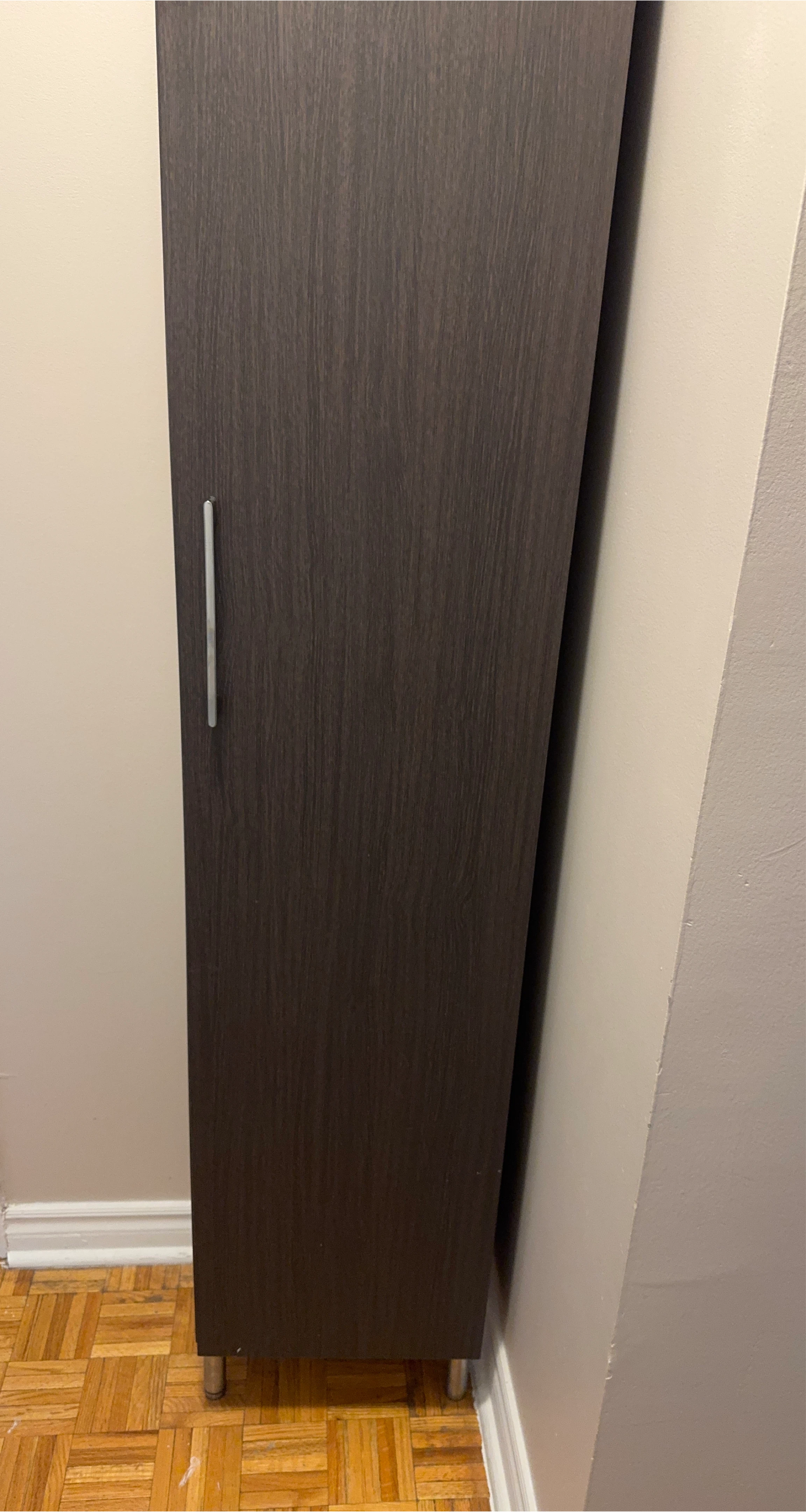 Dark Brown Wooden Cabinet