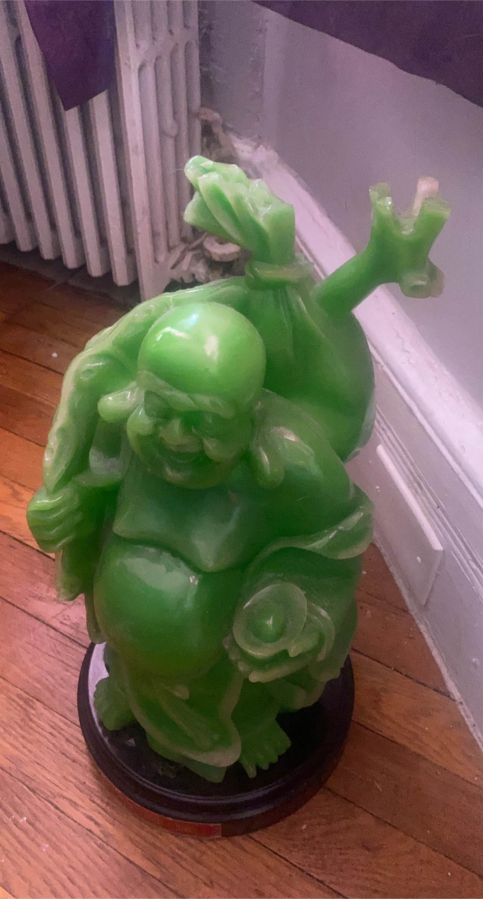 Green Buddha Statue