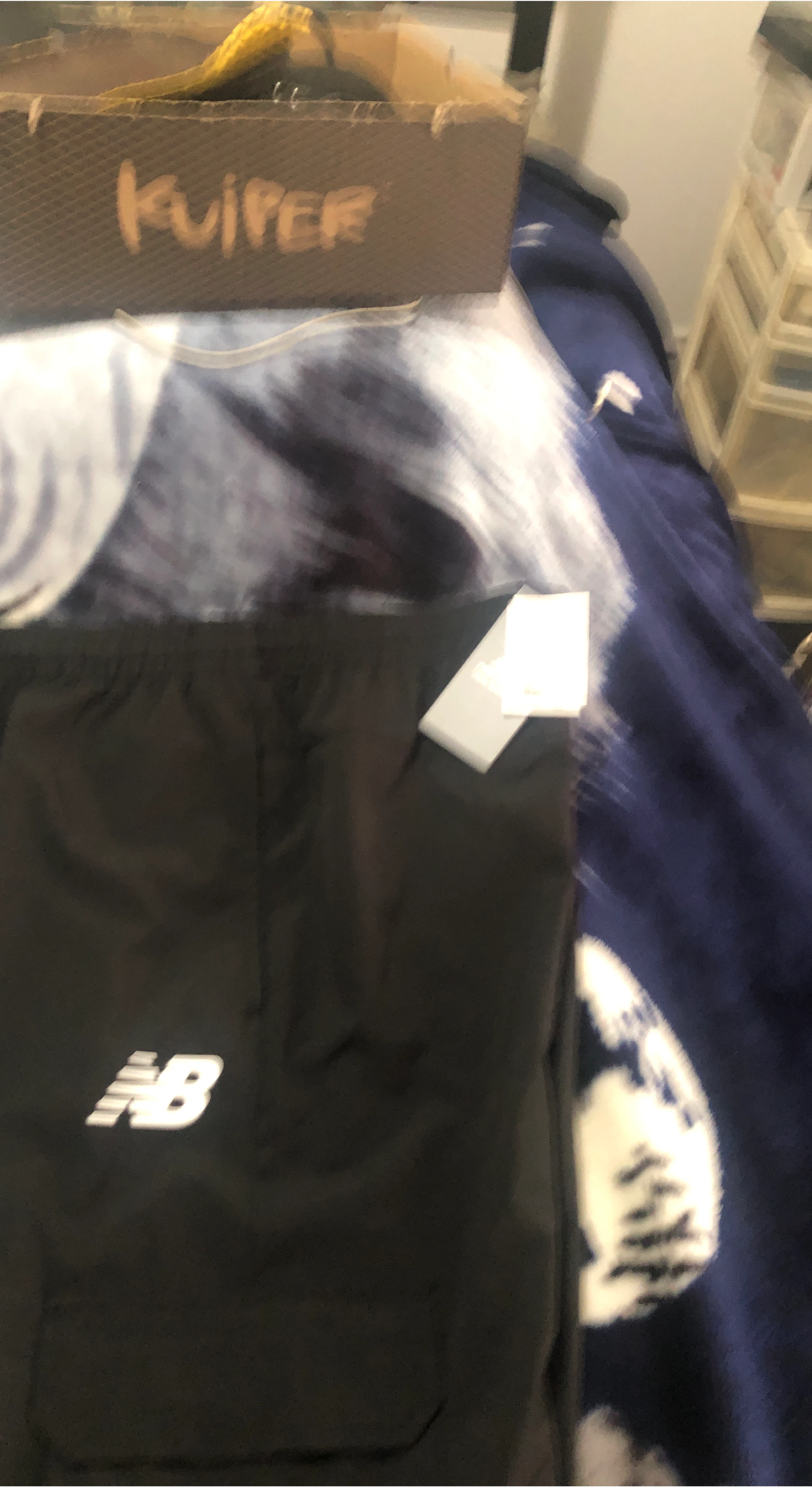 New Balance Black Track Pants