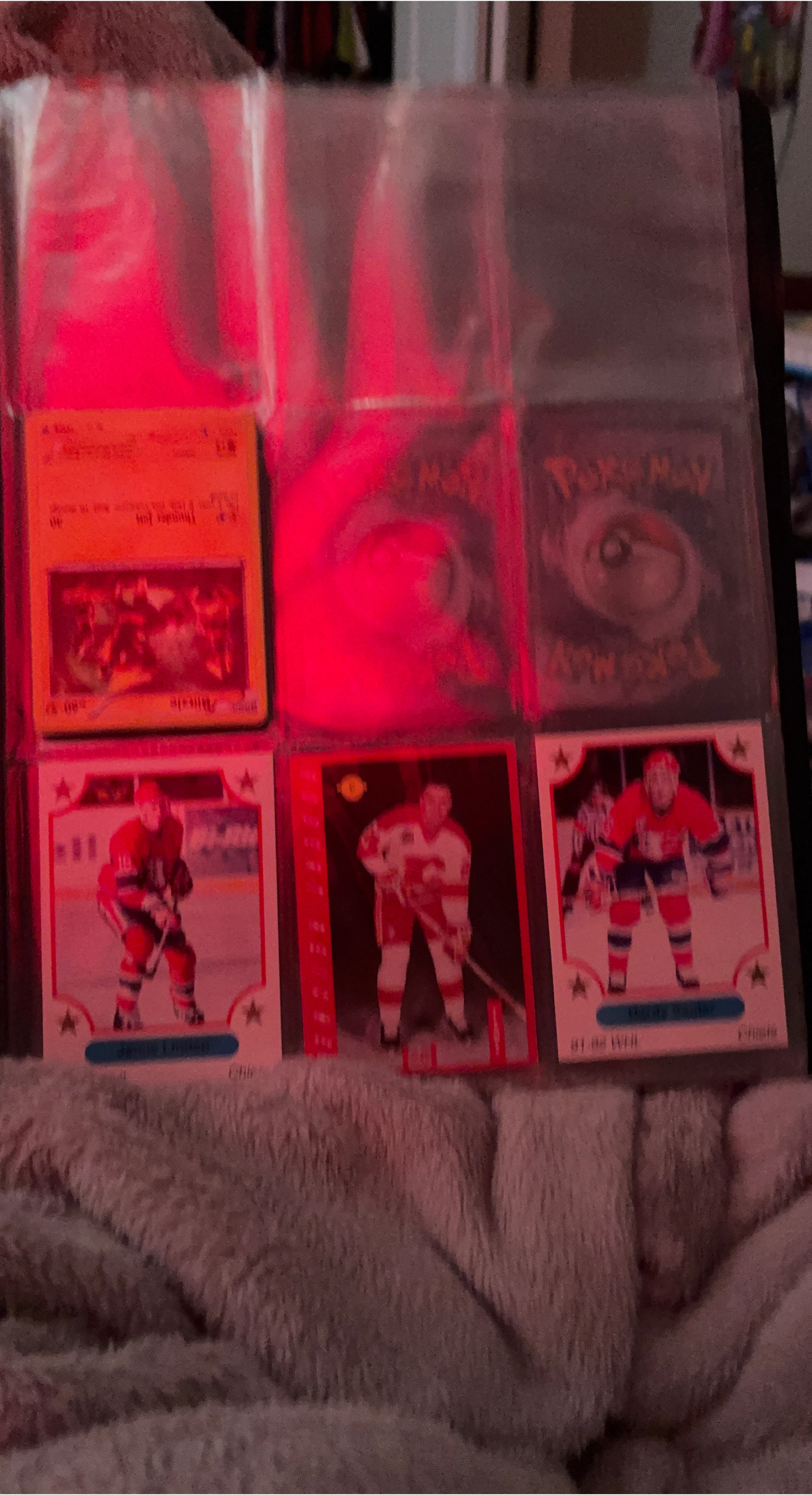 Assorted trading cards