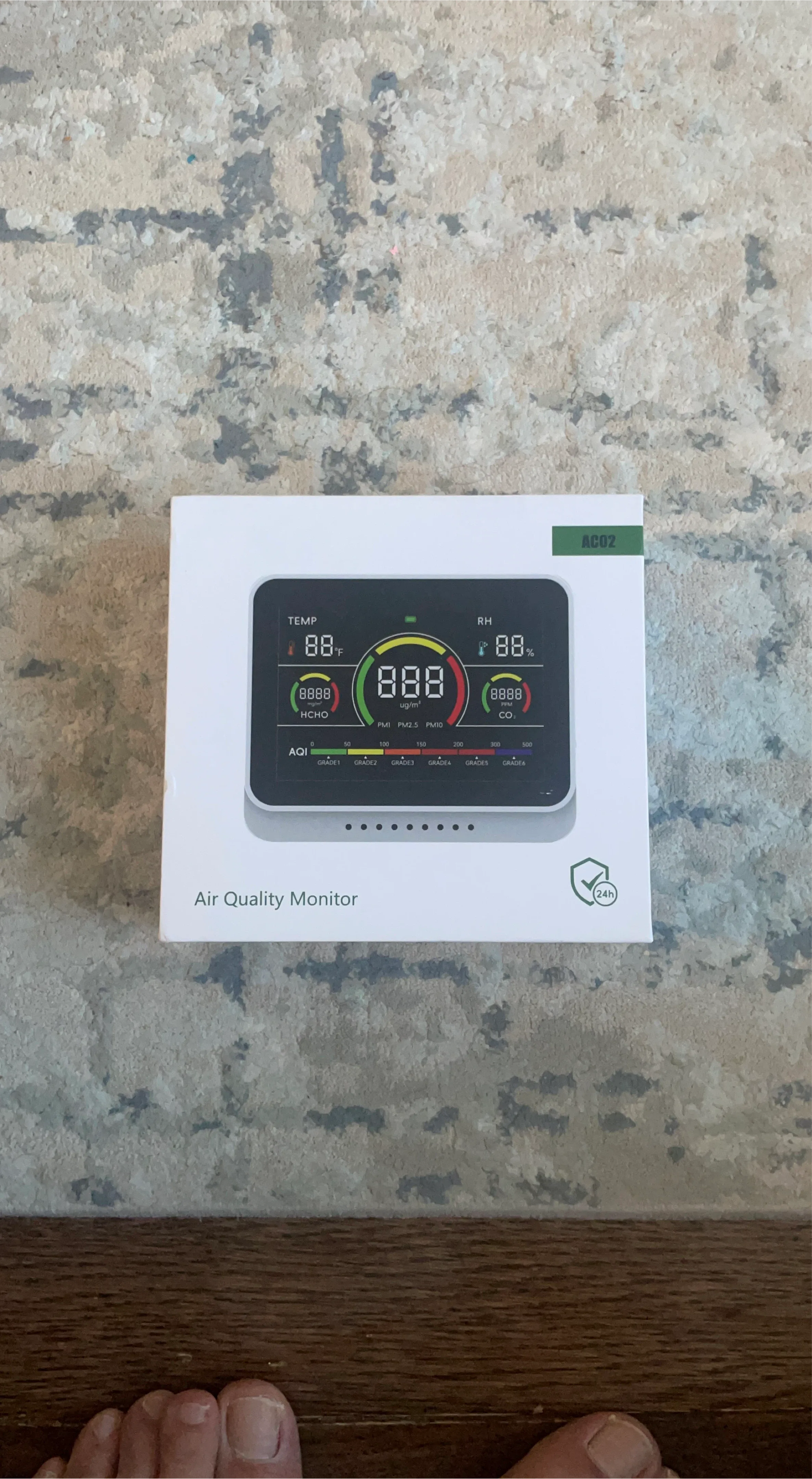 New ACO2 Air Quality Monitor