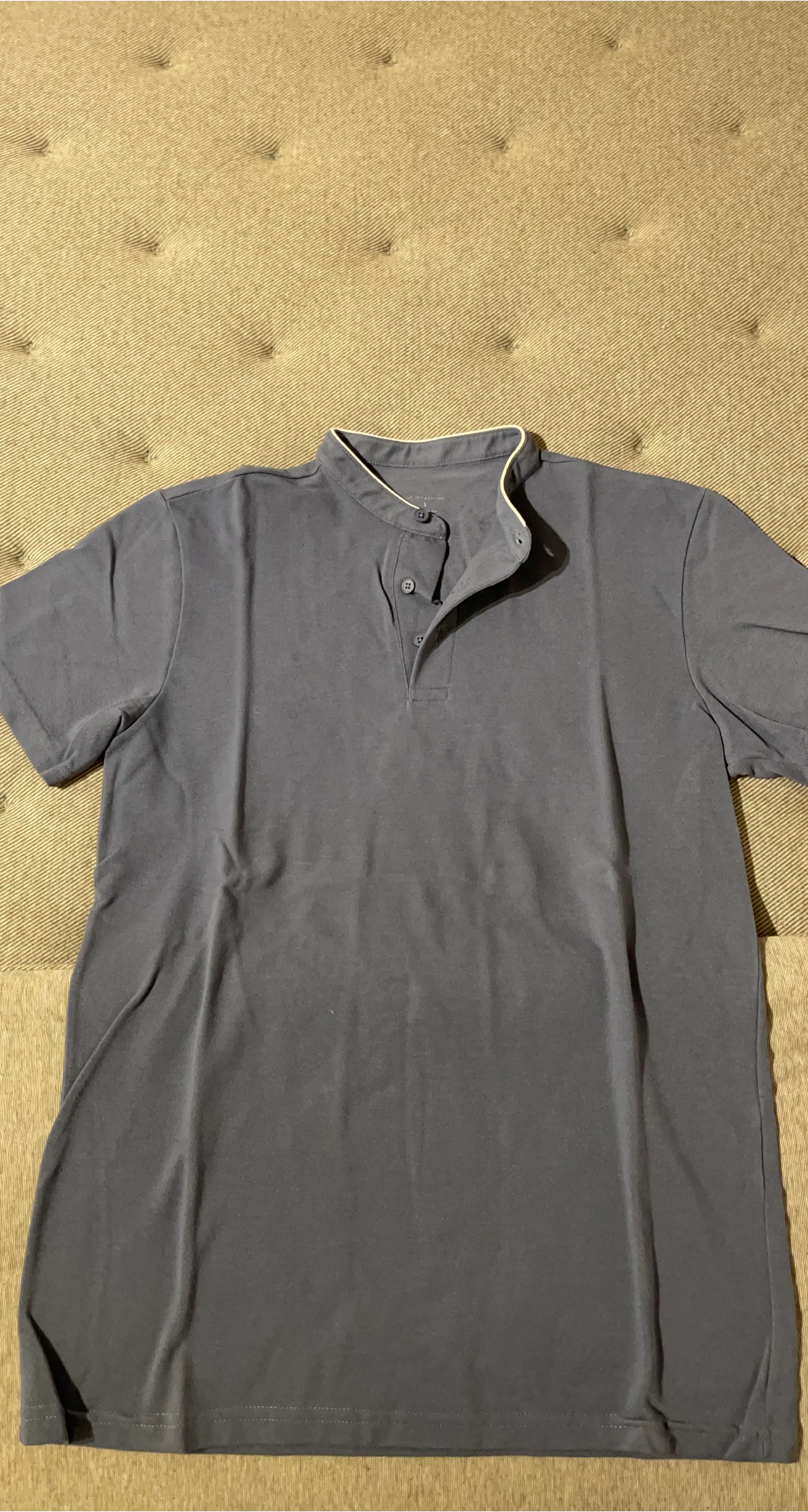 Seven Seven shirts (blue & brown)