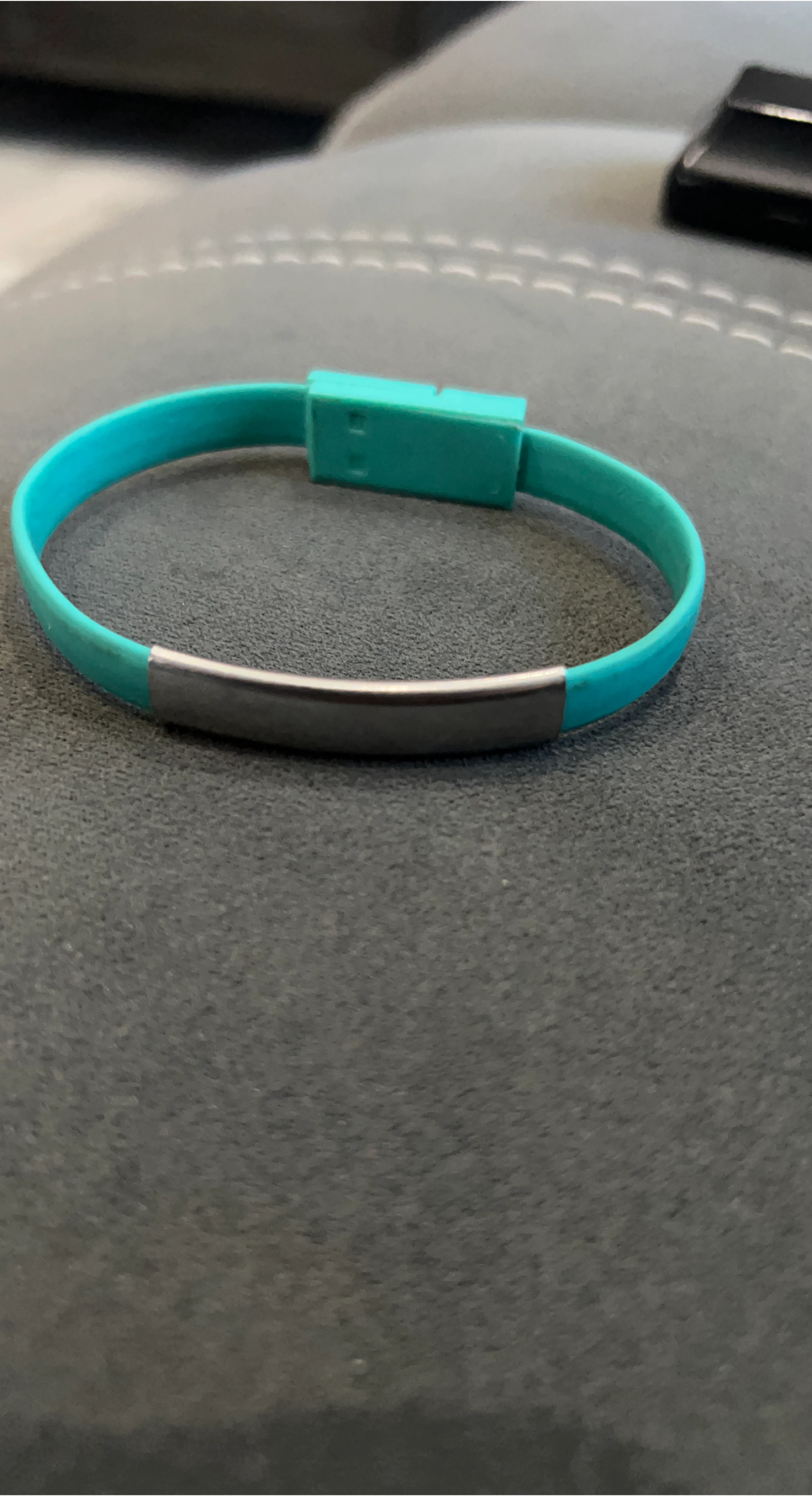 Turquoise USB Charging Bracelet