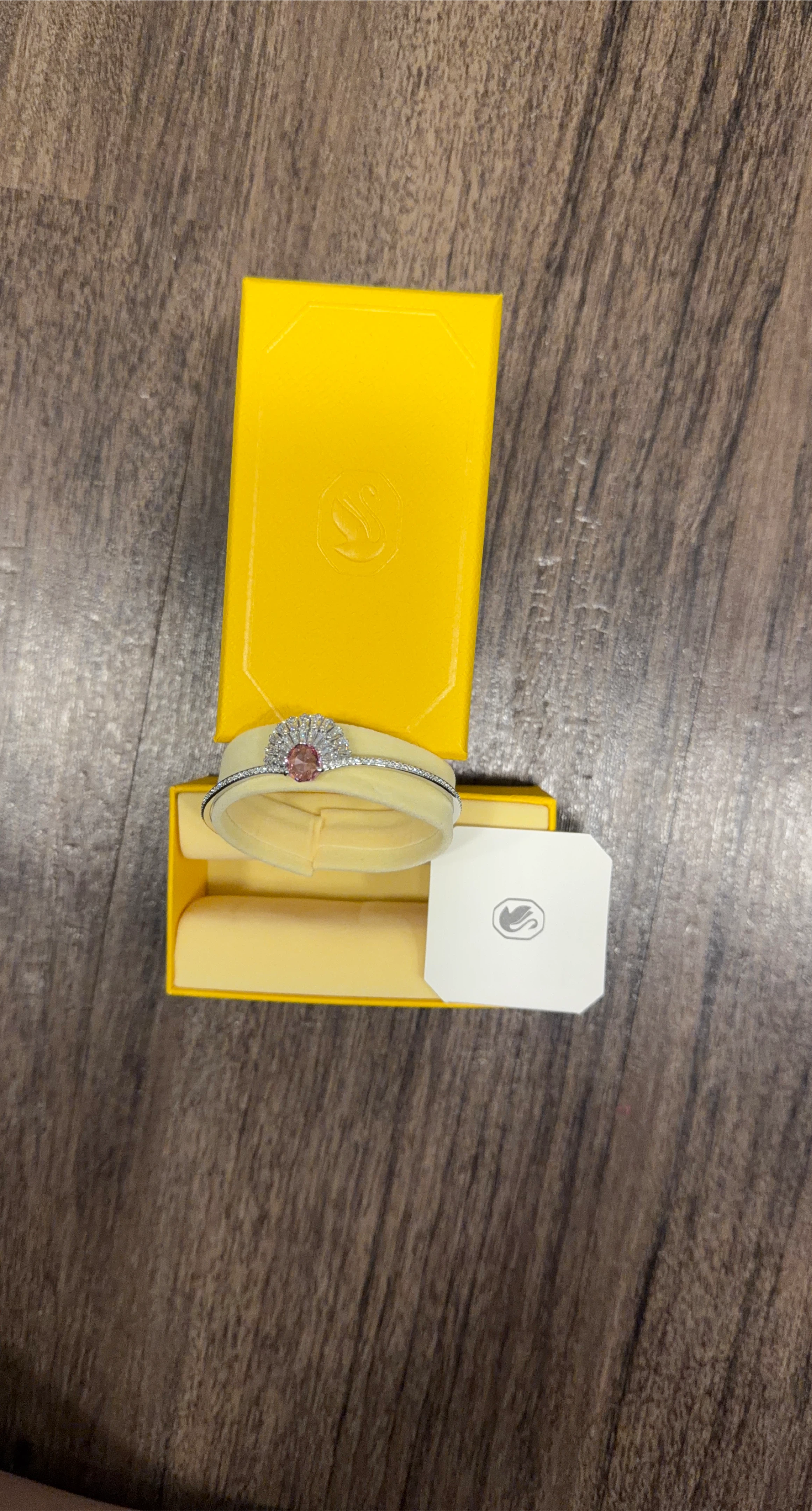 Swarovski Idyllia bangle - Pink, Shell #Cleanout