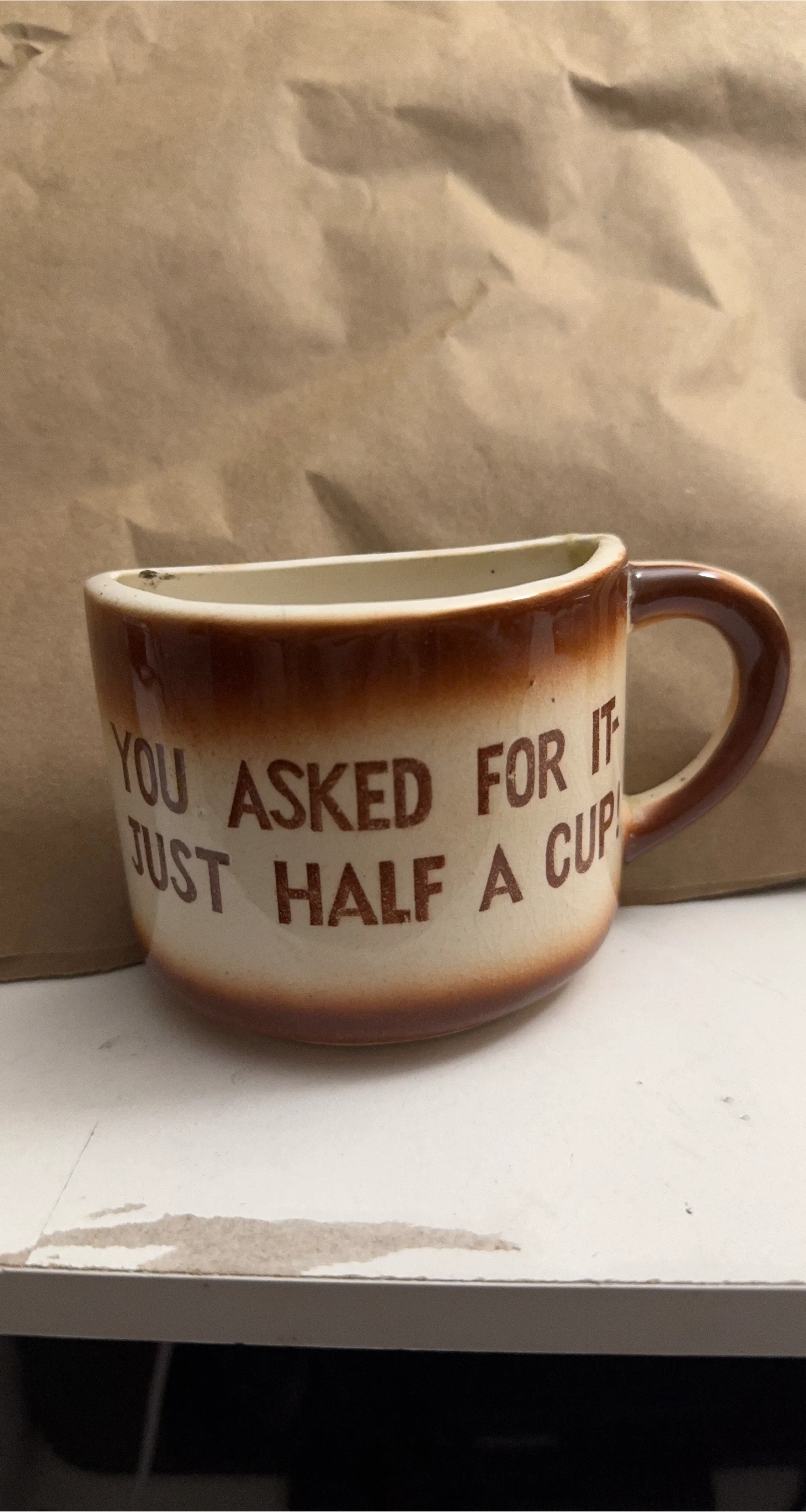 Half a Cup Mug