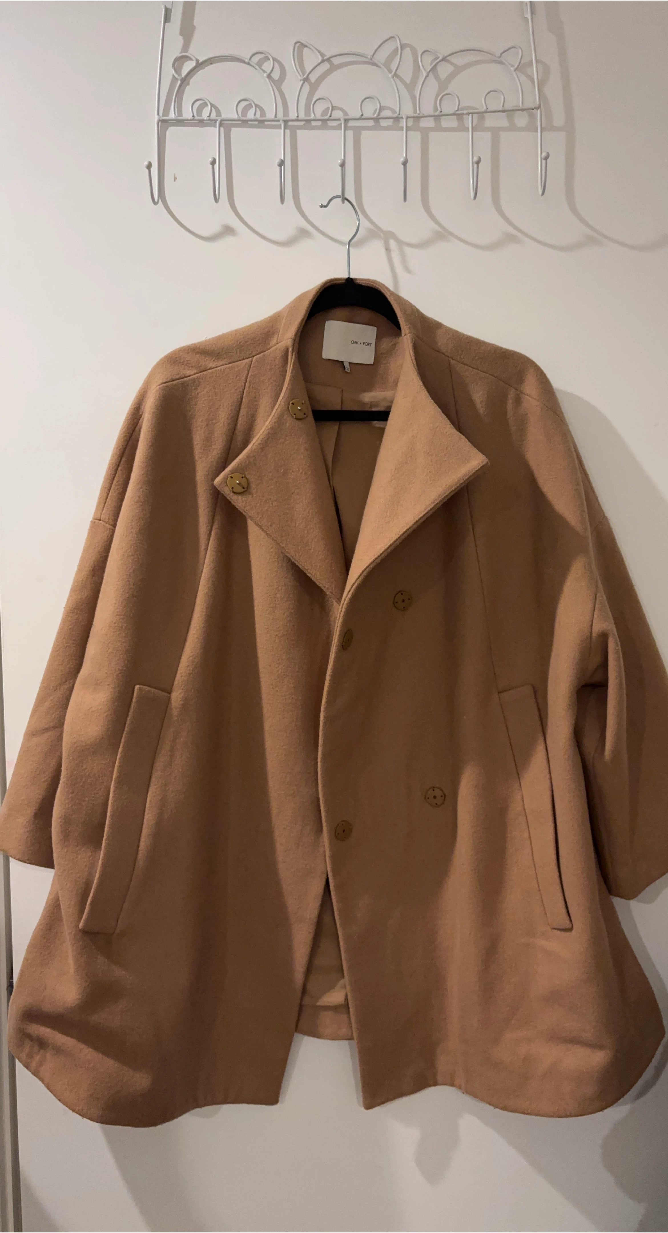 Oak + Fort Wool Blend Coat