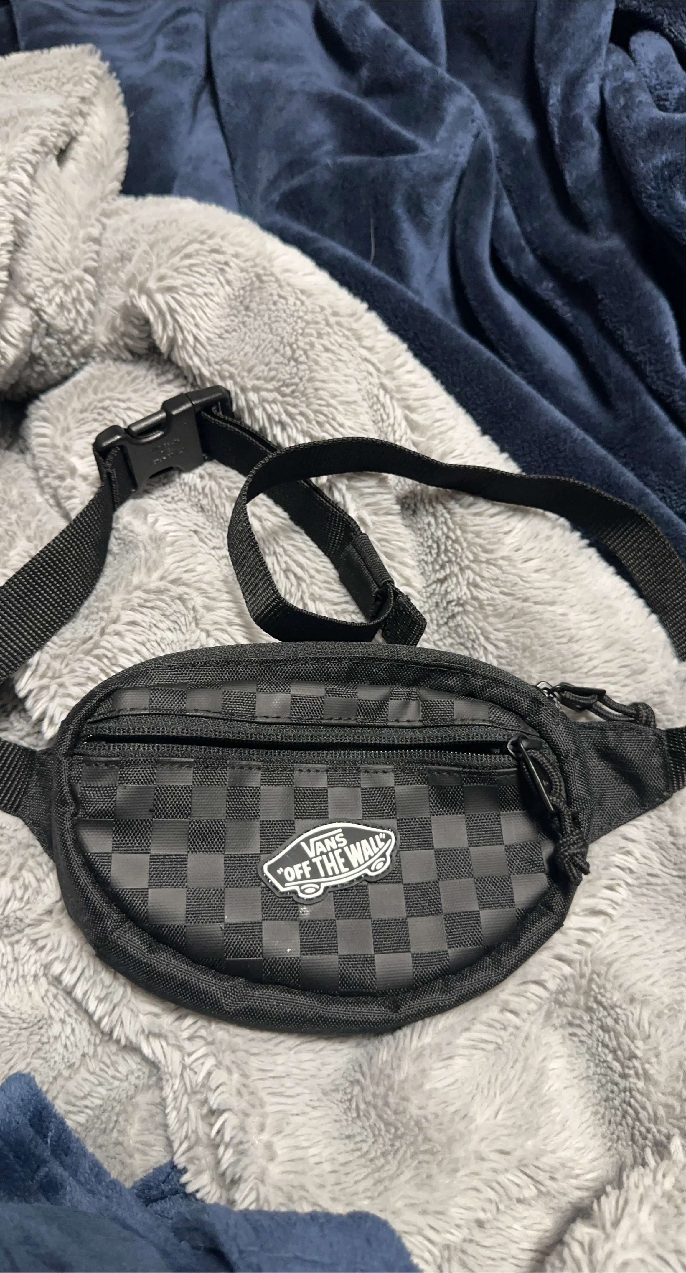 Vans Off The Wall Black Fanny Pack