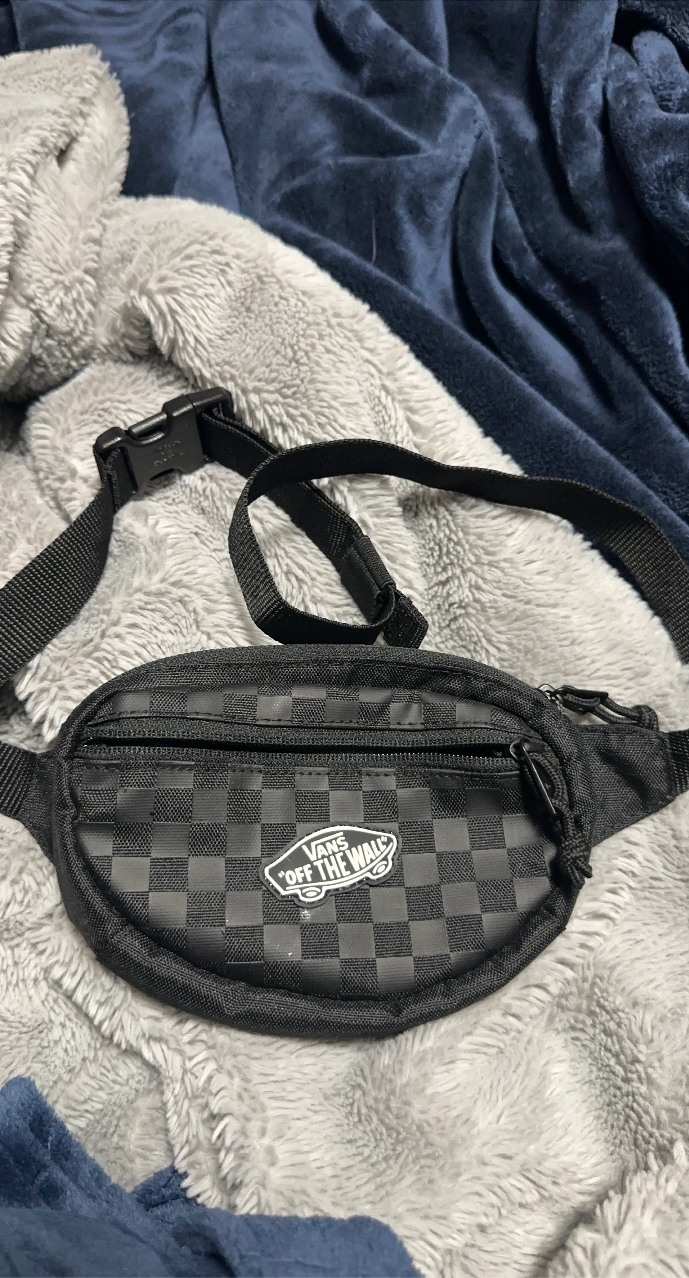 Vans Off The Wall Black Fanny Pack