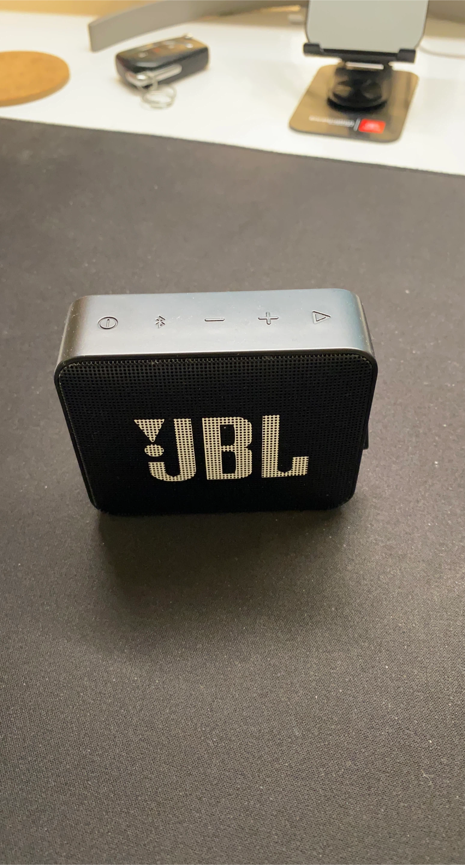JBL Go 2 Black Portable Bluetooth Speaker