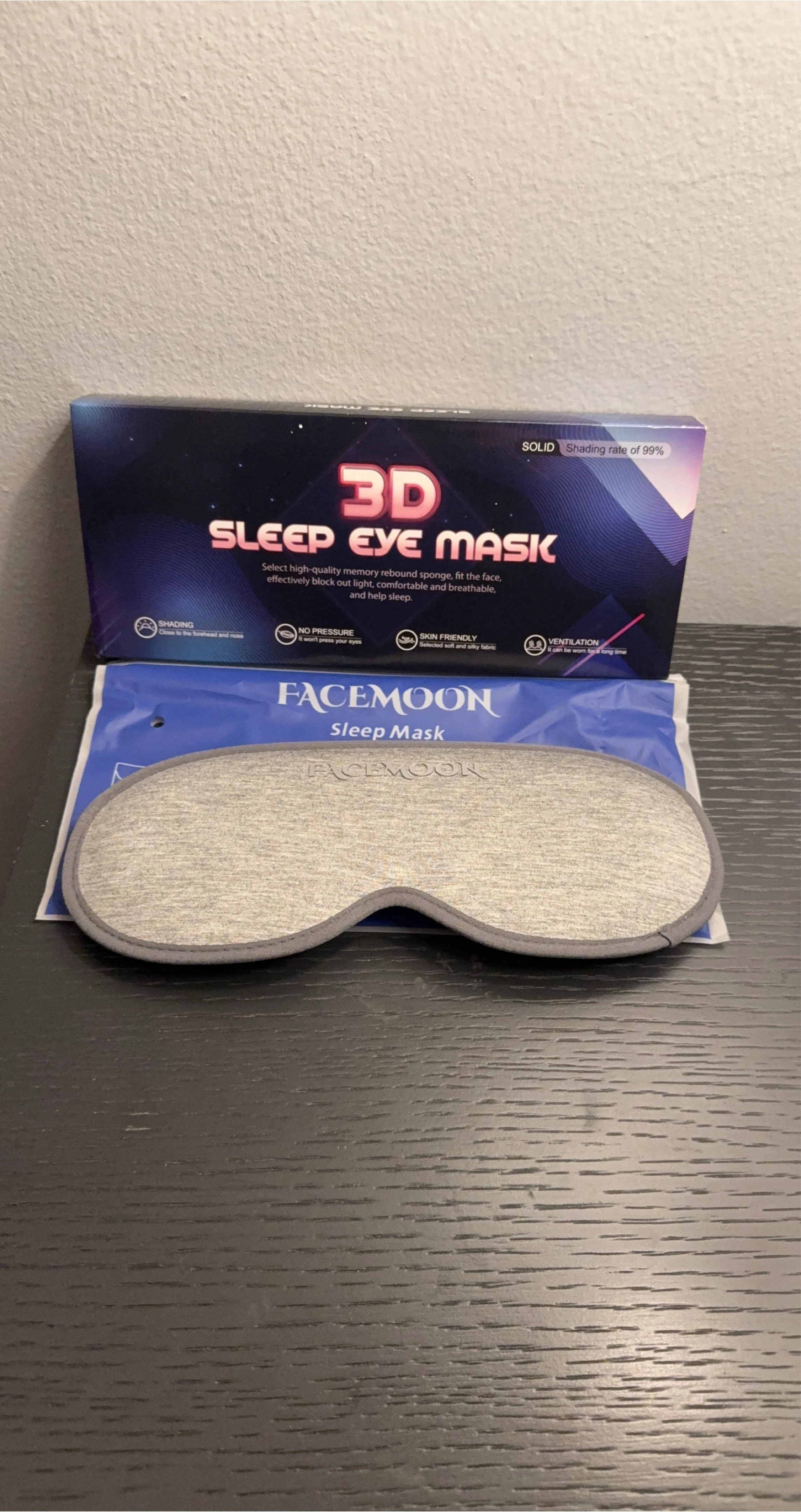 💚Facemoon 3D Sleep Eye Mask -#cleanout