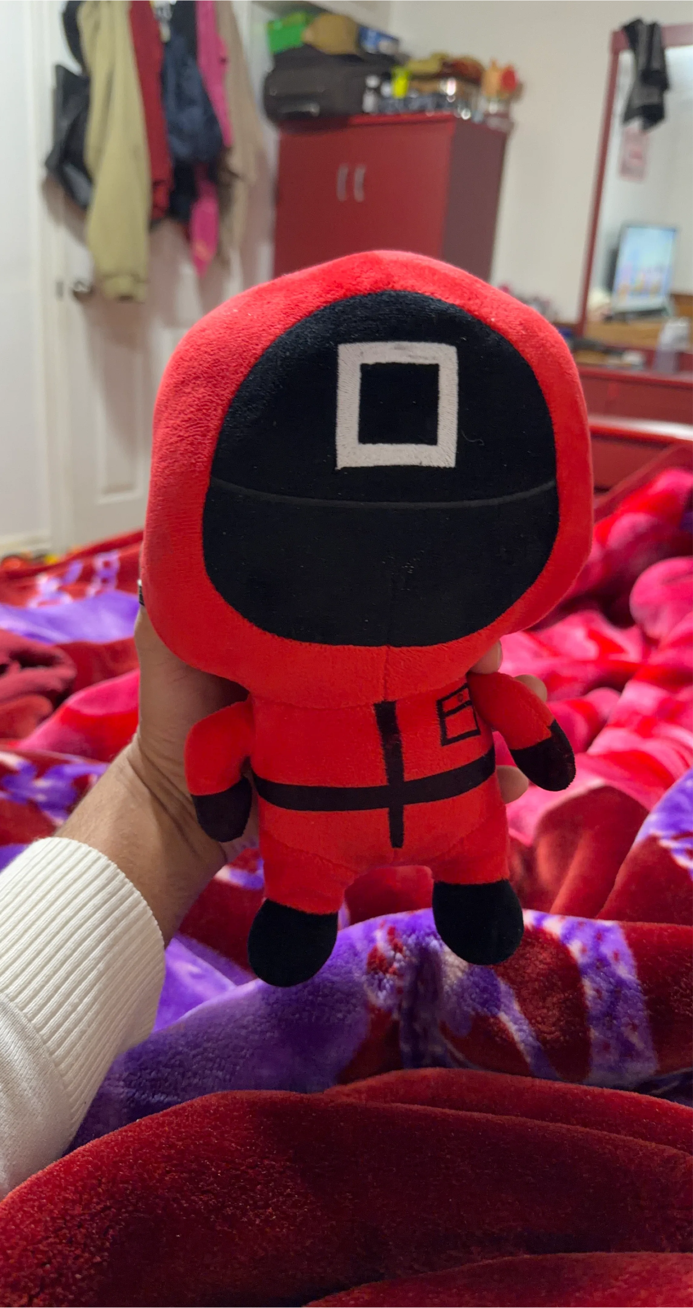 Squid Game Plush Toy - Square Guard