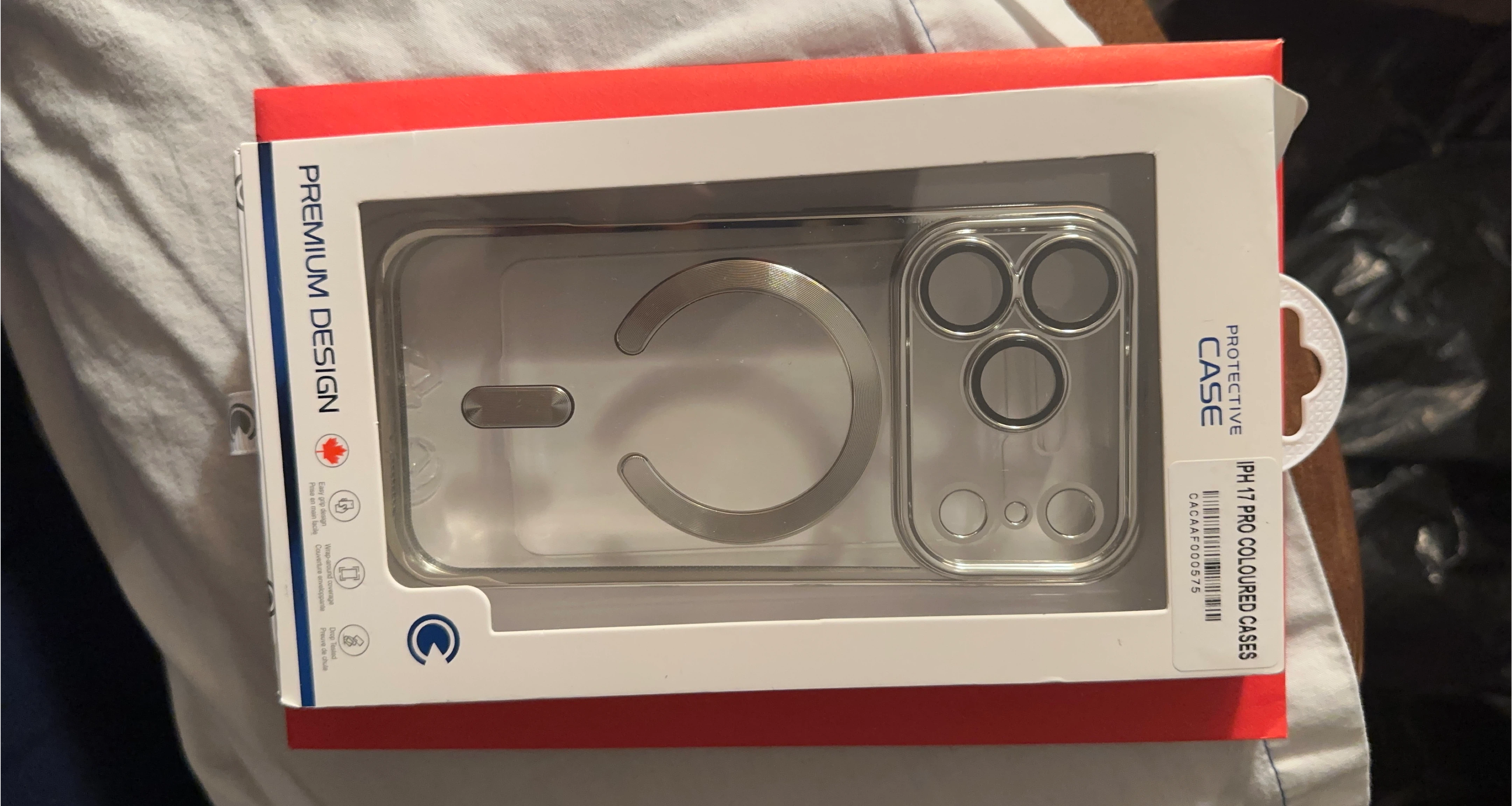 New IPH 17 Pro Clear Protective Case