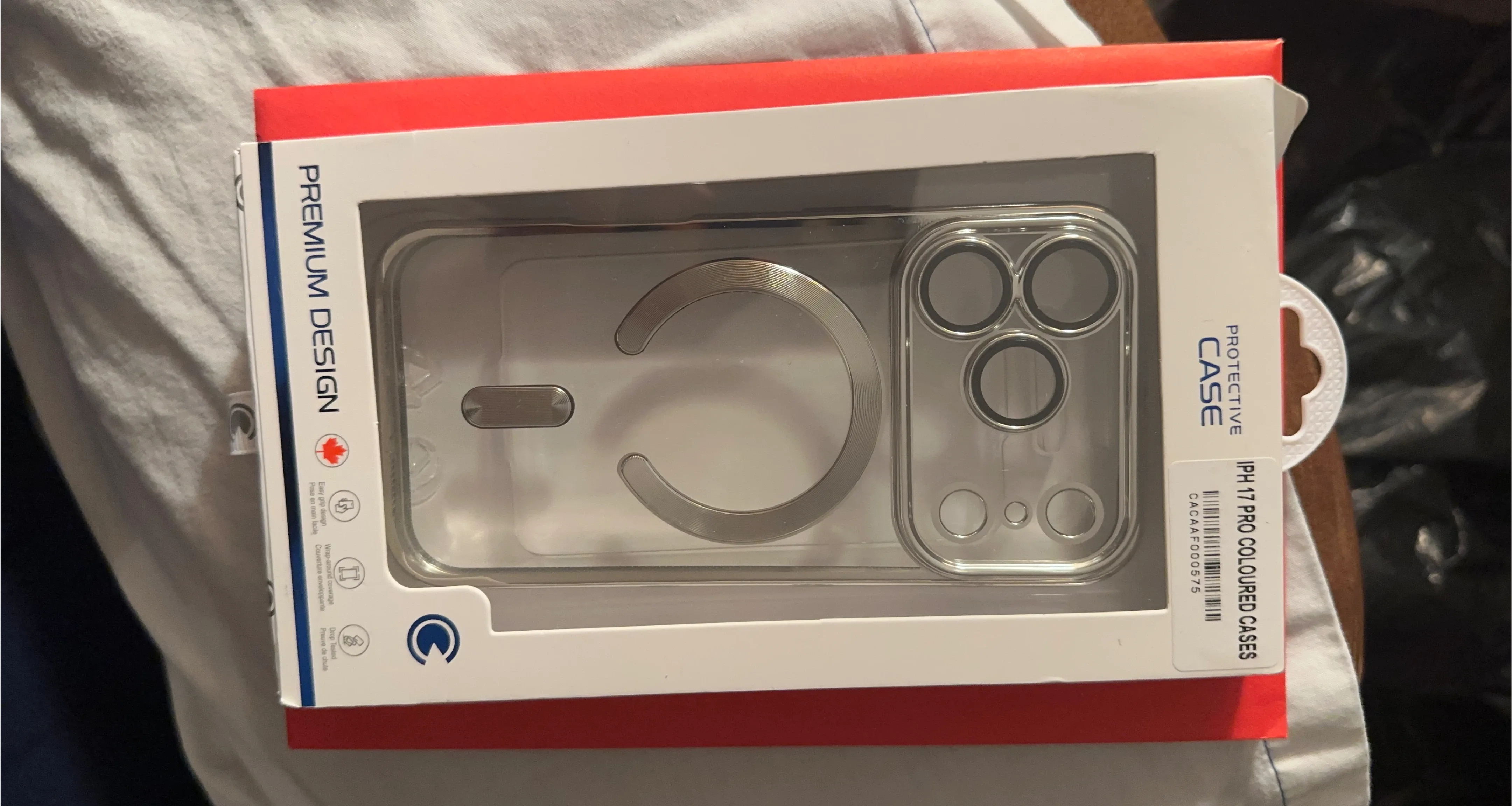 New IPH 17 Pro Clear Protective Case