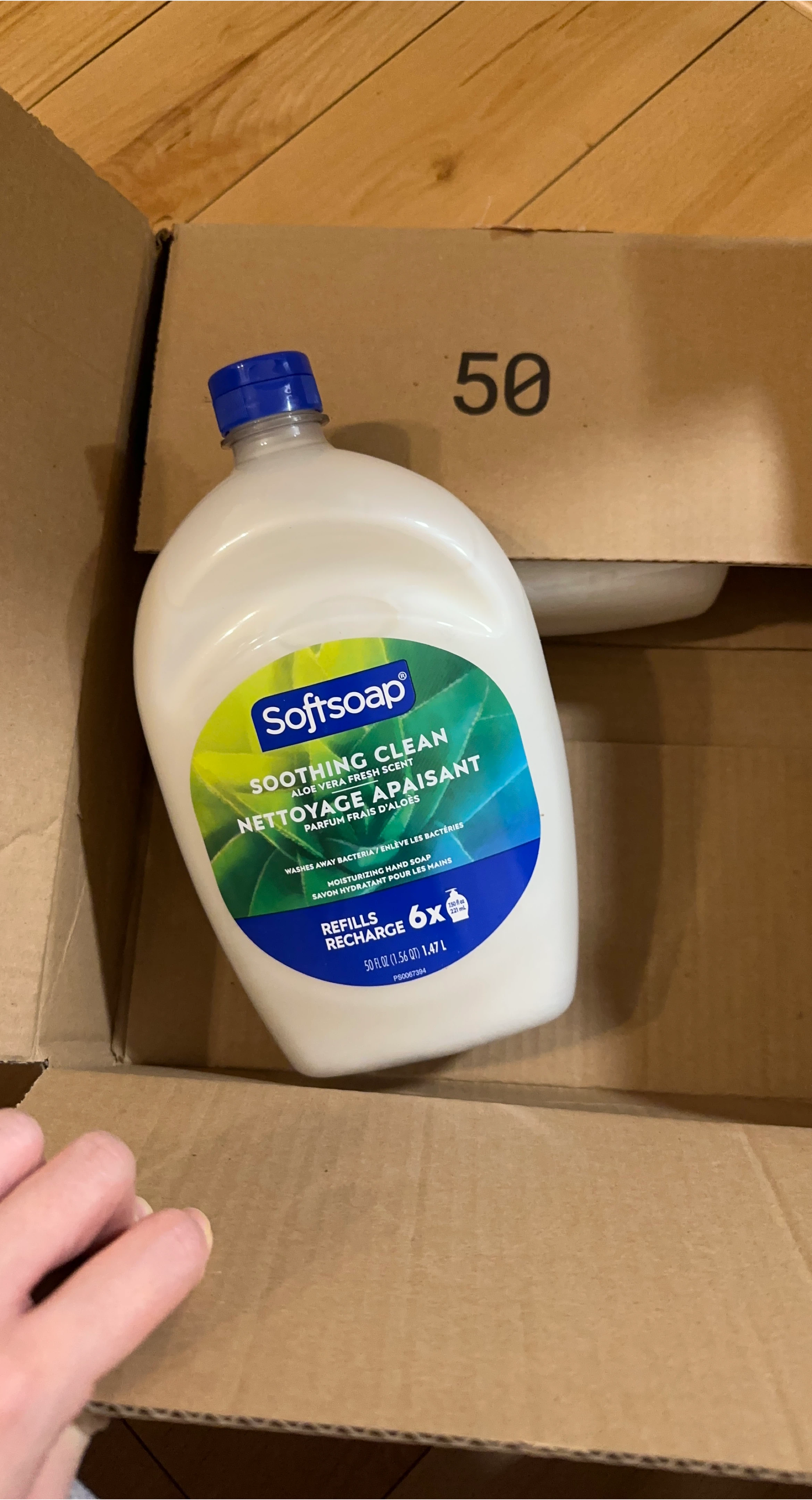 Softsoap Soothing Clean Refill 1.47 L for hand wash