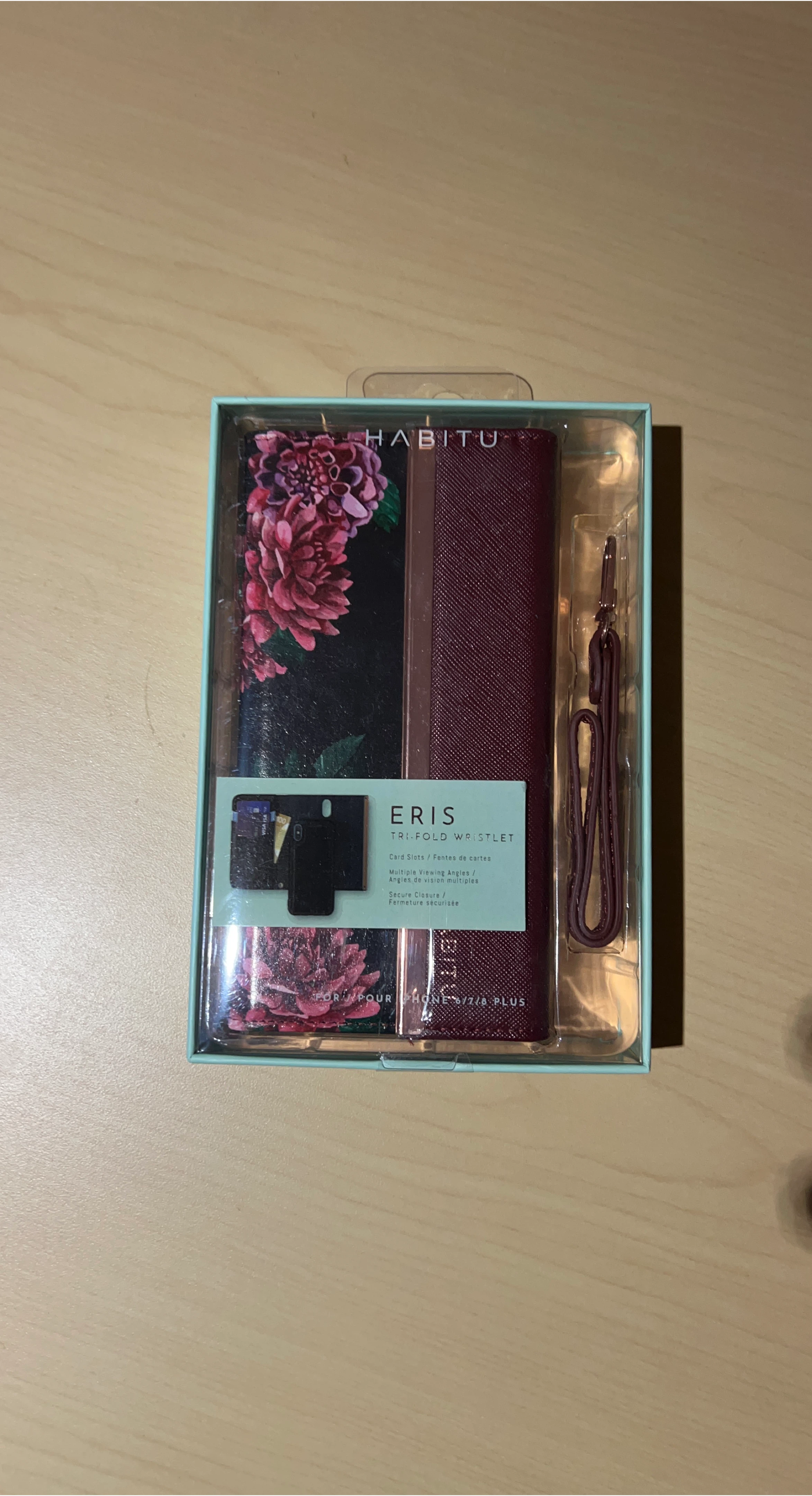 Habitu Eris Fold Wristlet - iPhone 7/8 Plus