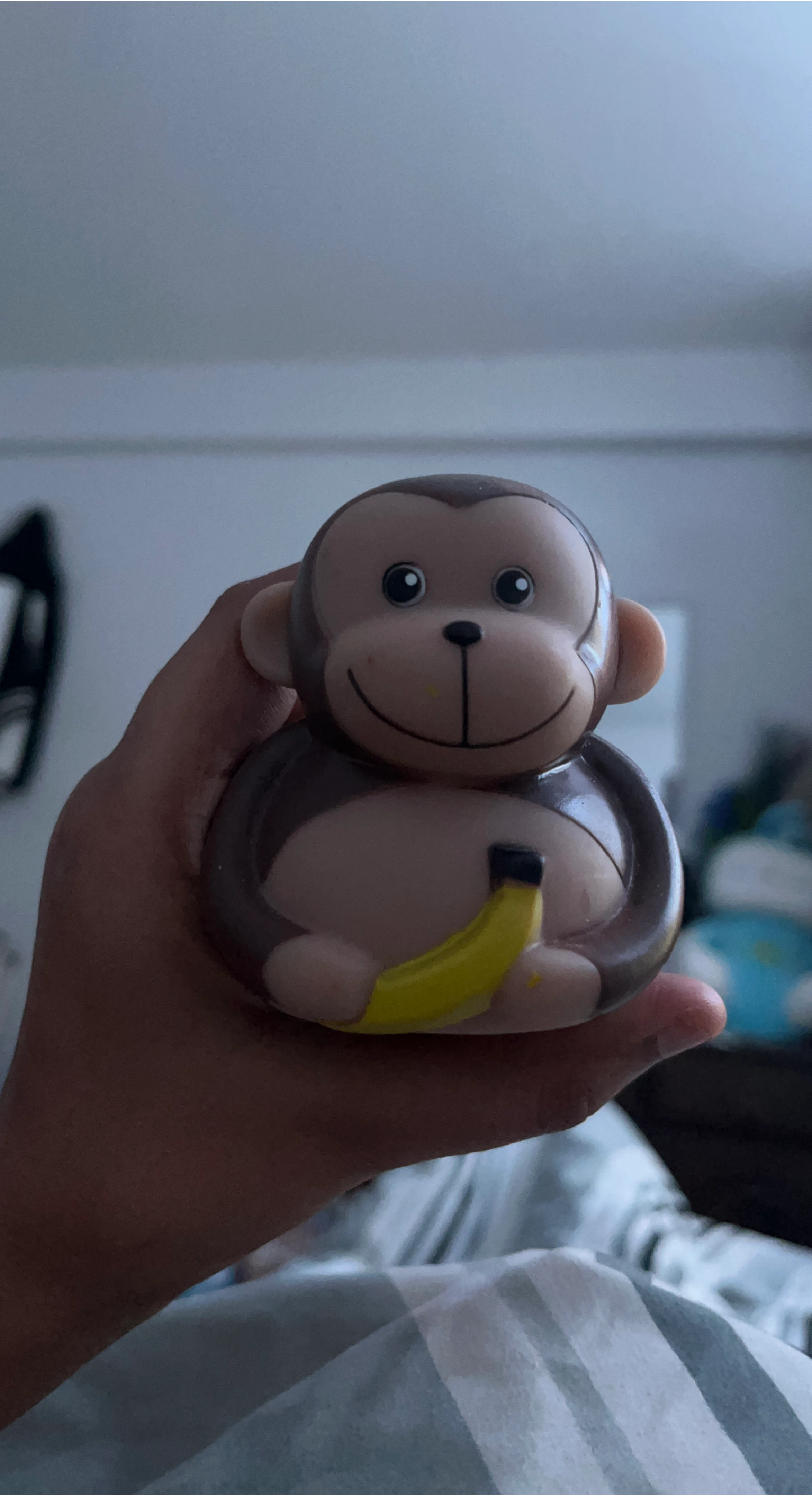 Monkey Figurine with Banana