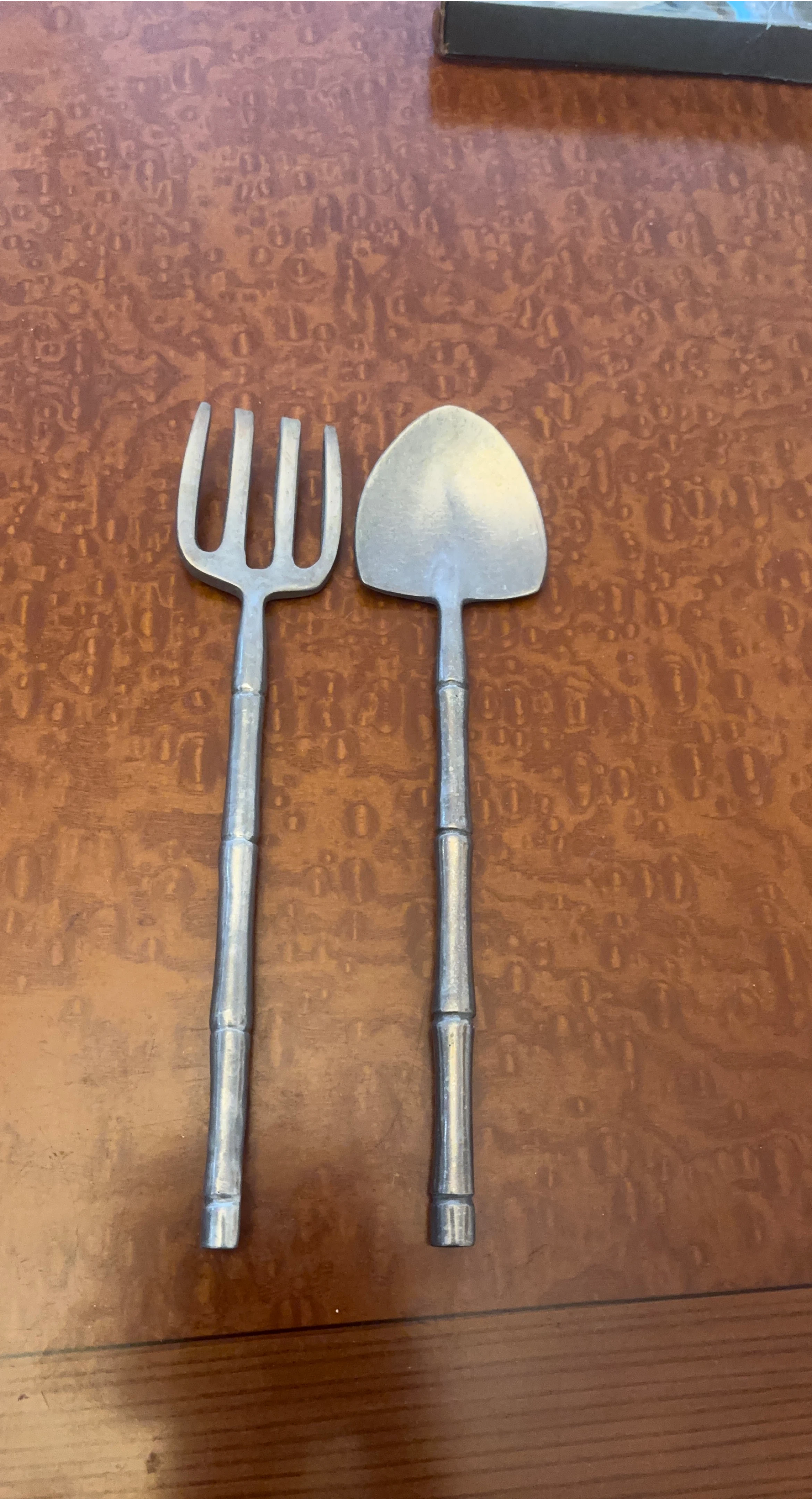 Aluminum Salad Serving Set