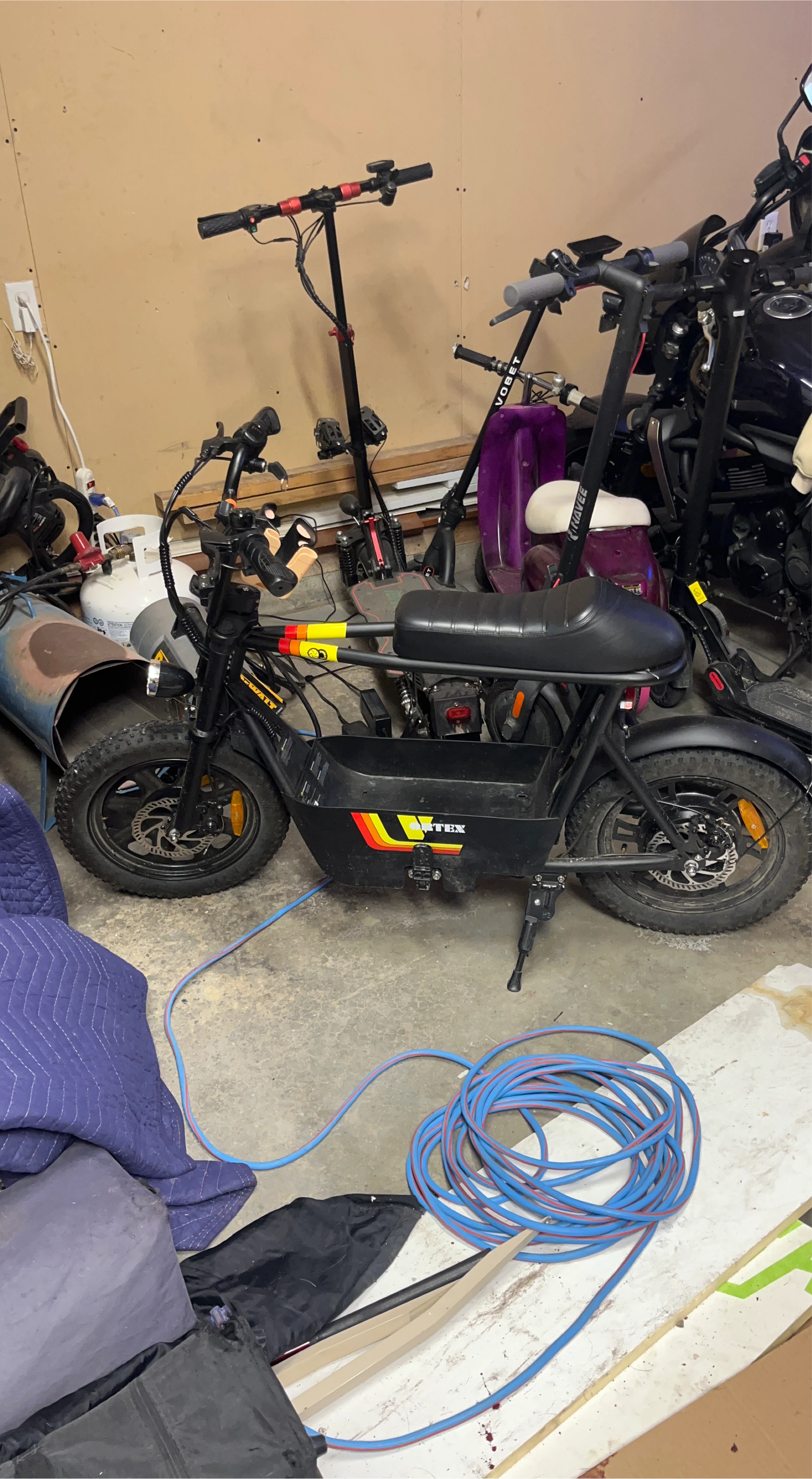 Vintage Vortex Electric Mini Bike