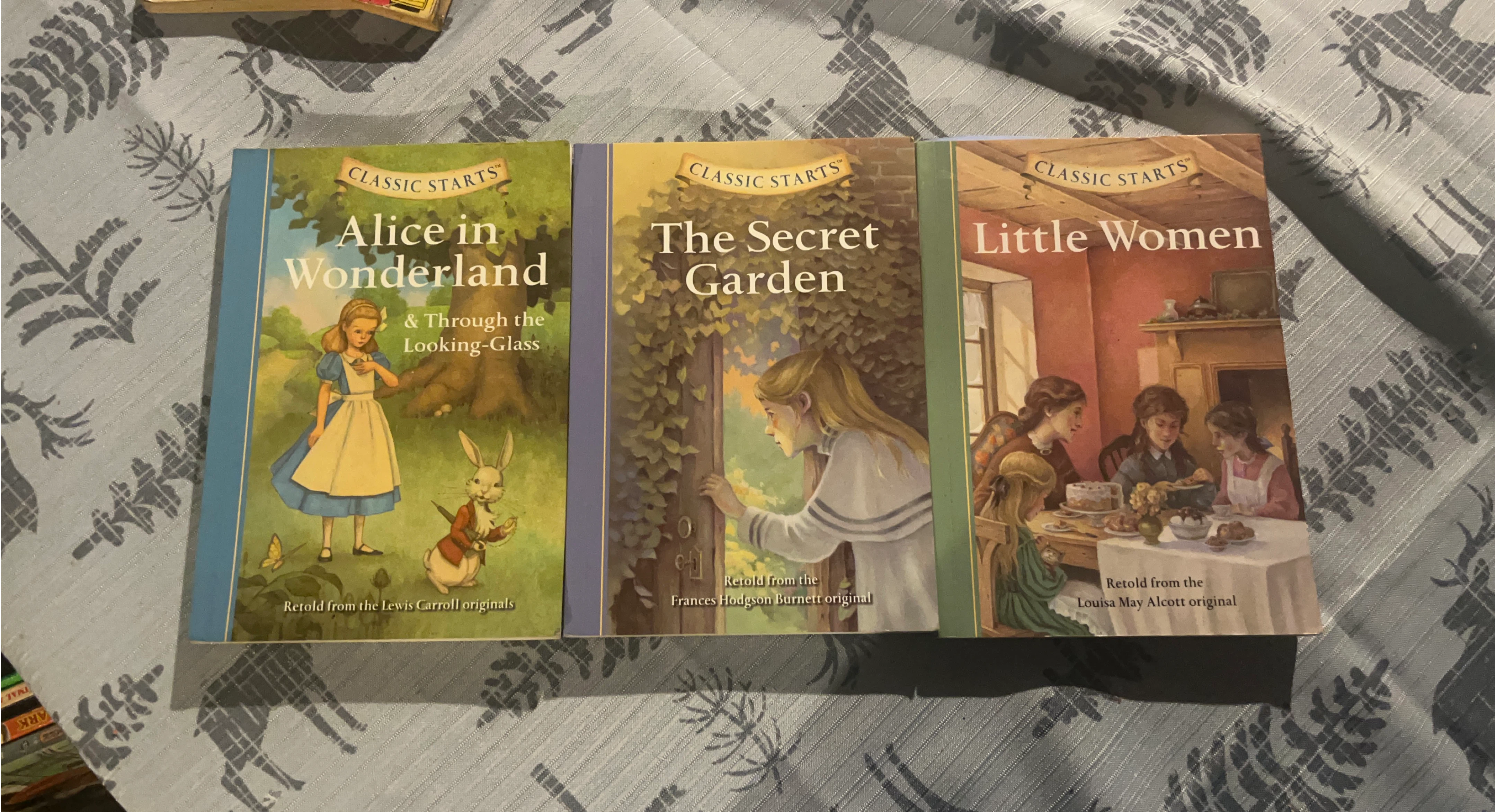 Classic Starts Books: Alice, Secret Garden, Little Women