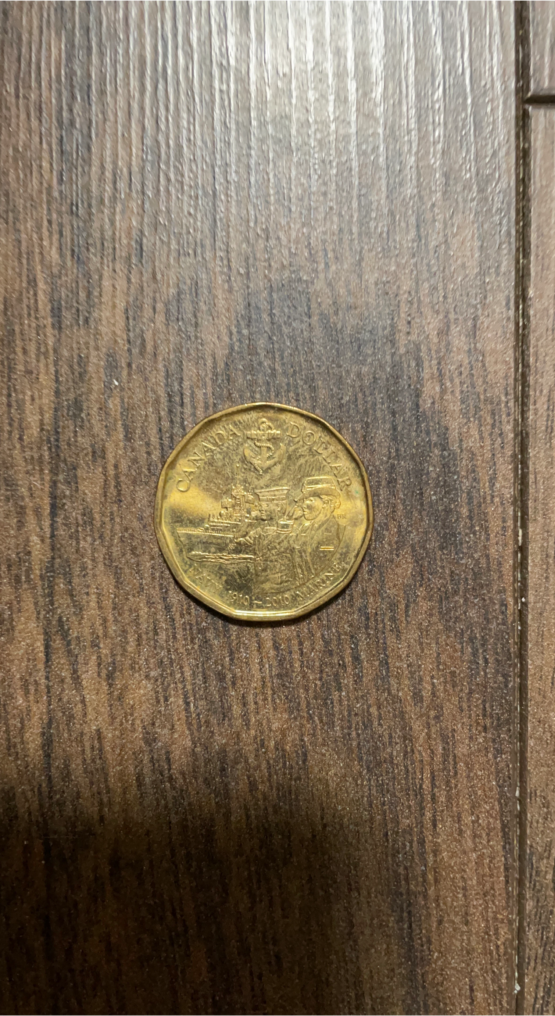 Canadian Dollar Coin Marine Commemorative