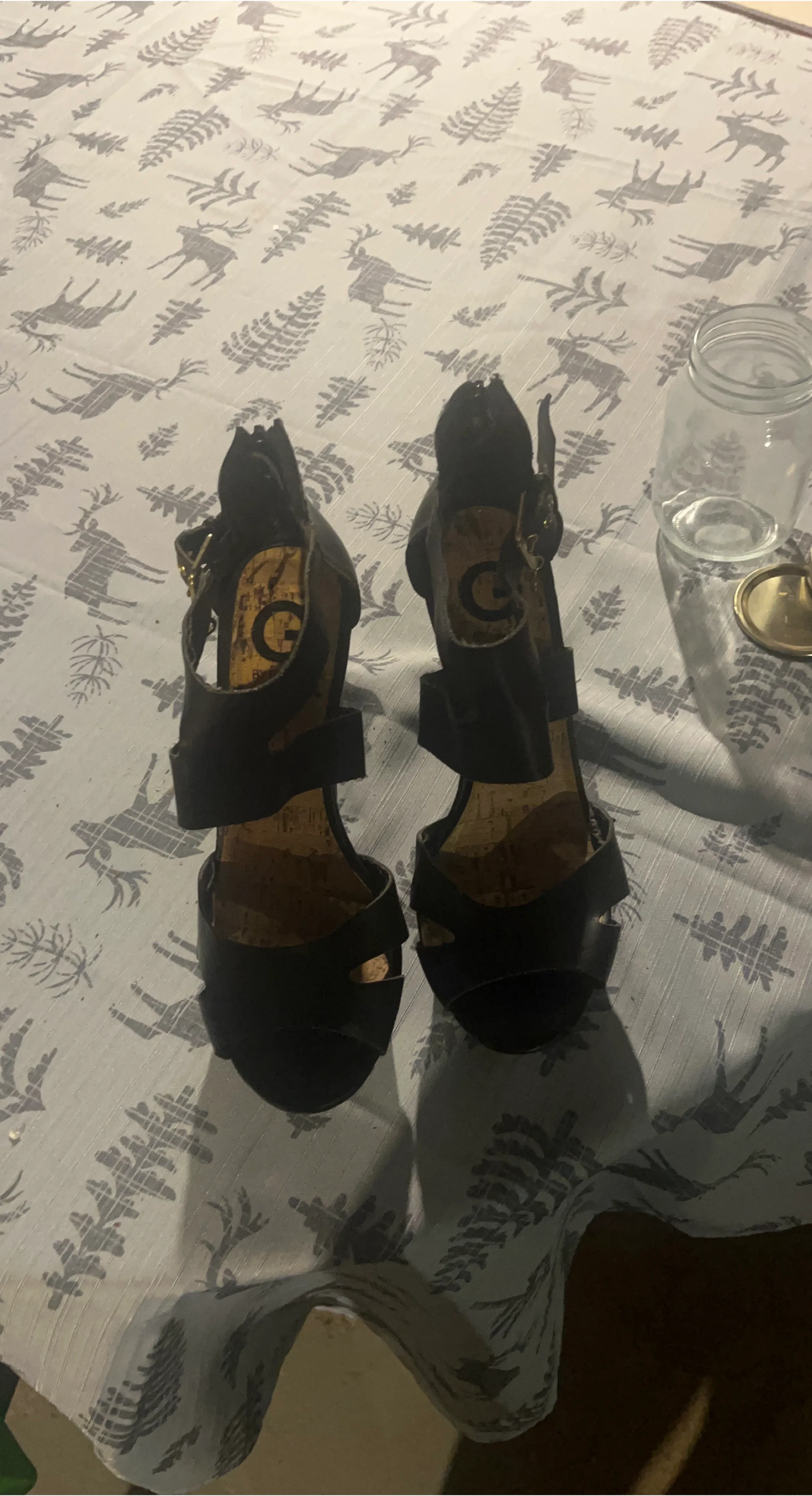 G by Guess Black Heels