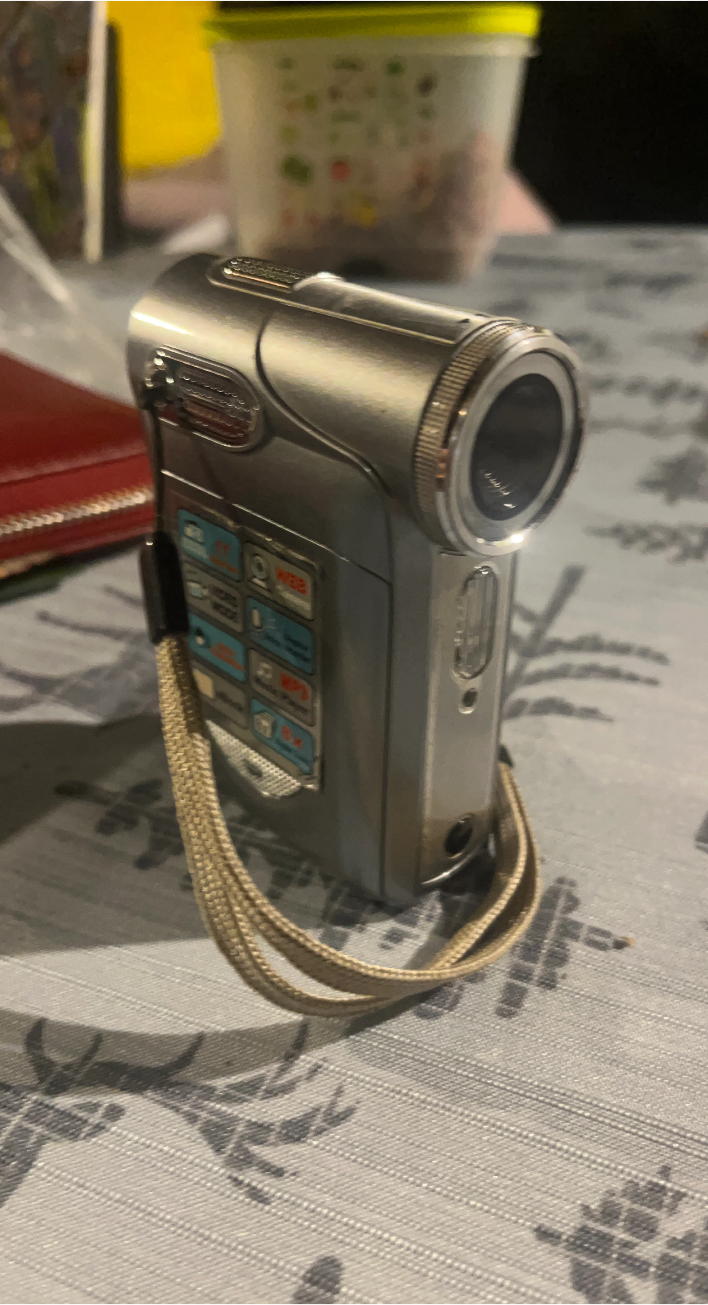 Silver Digital Camcorder