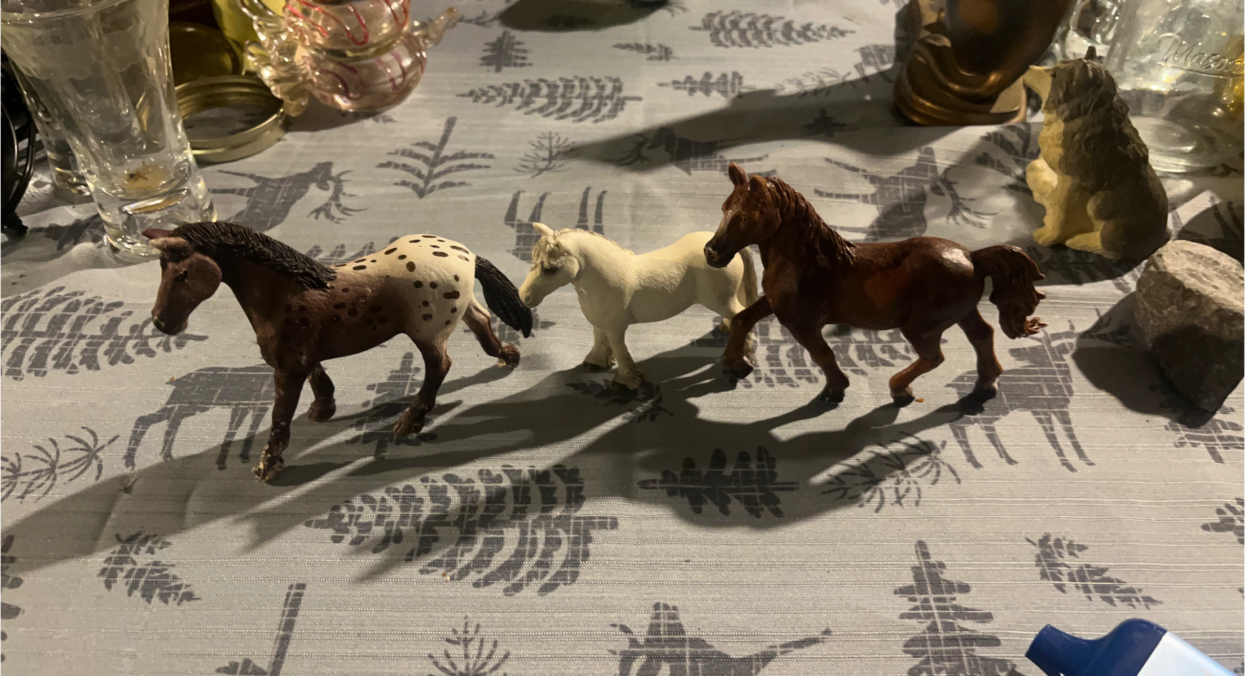 Horse Figurines - Set of 3