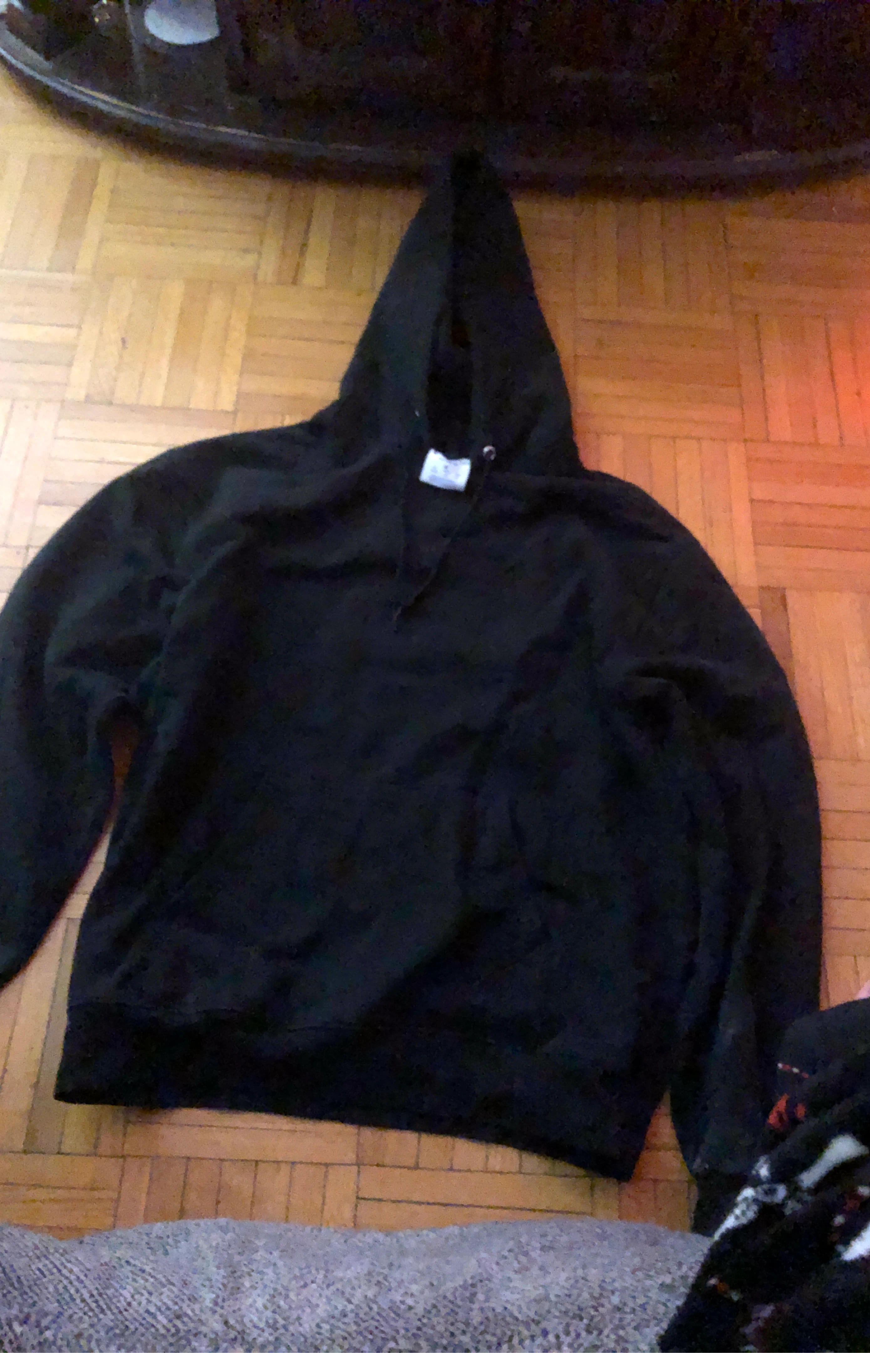 Champion Black Hoodie - Size M