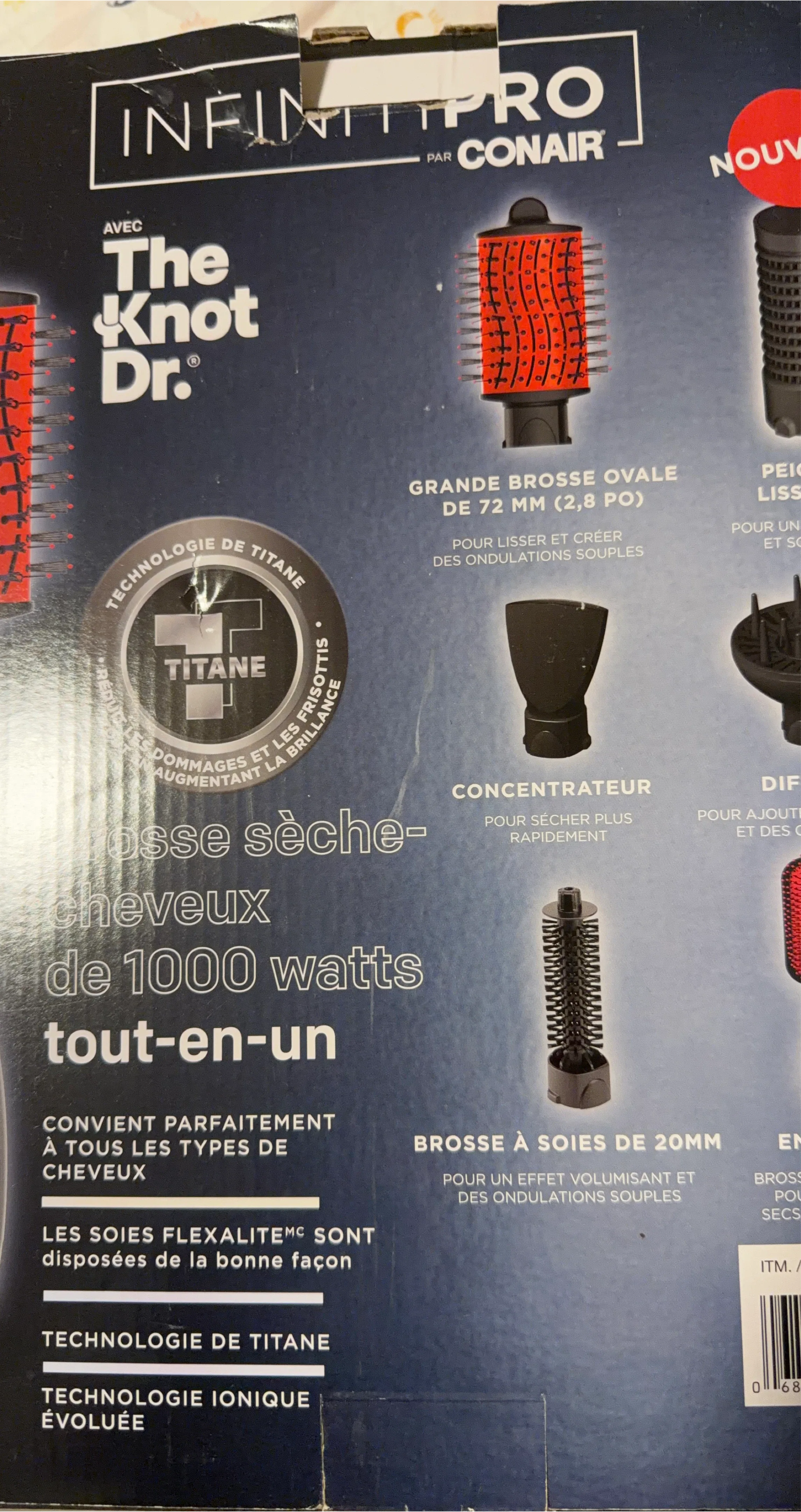 Infiniti Pro Conair The Knot Dr. Hair Dryer