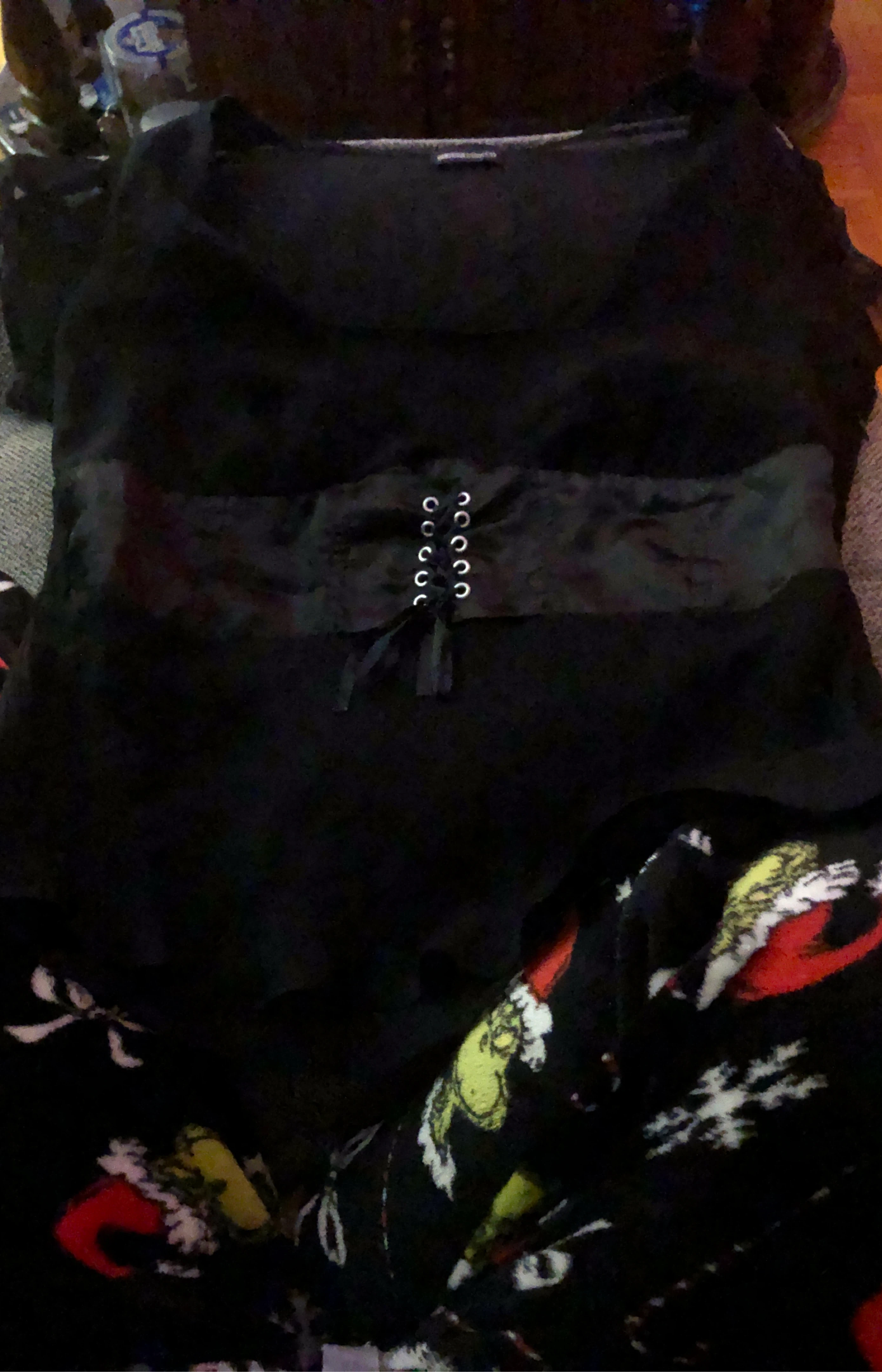 Flash Lights Black Top