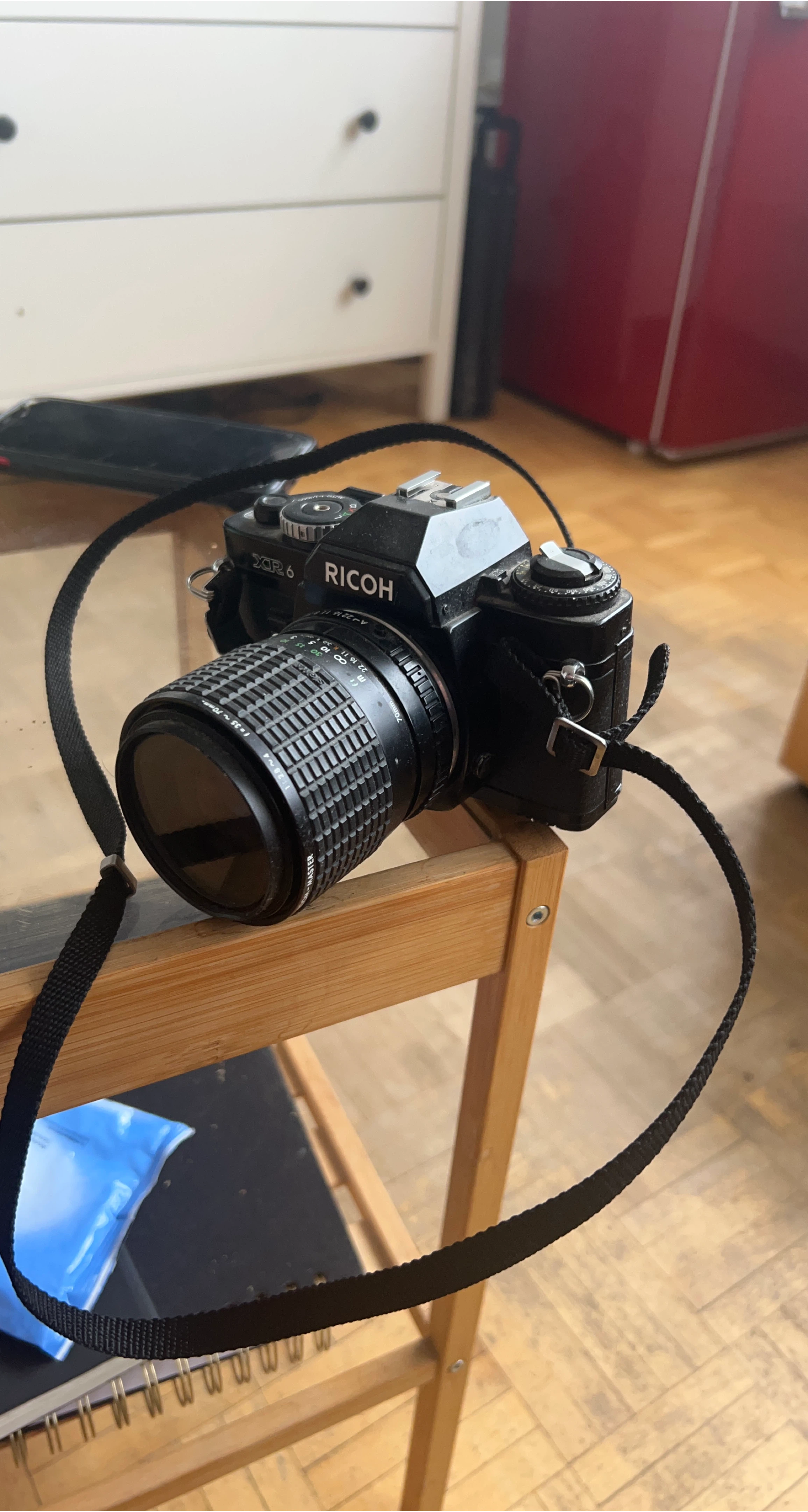 Ricoh XR-6 SLR Camera with Sigma Lens