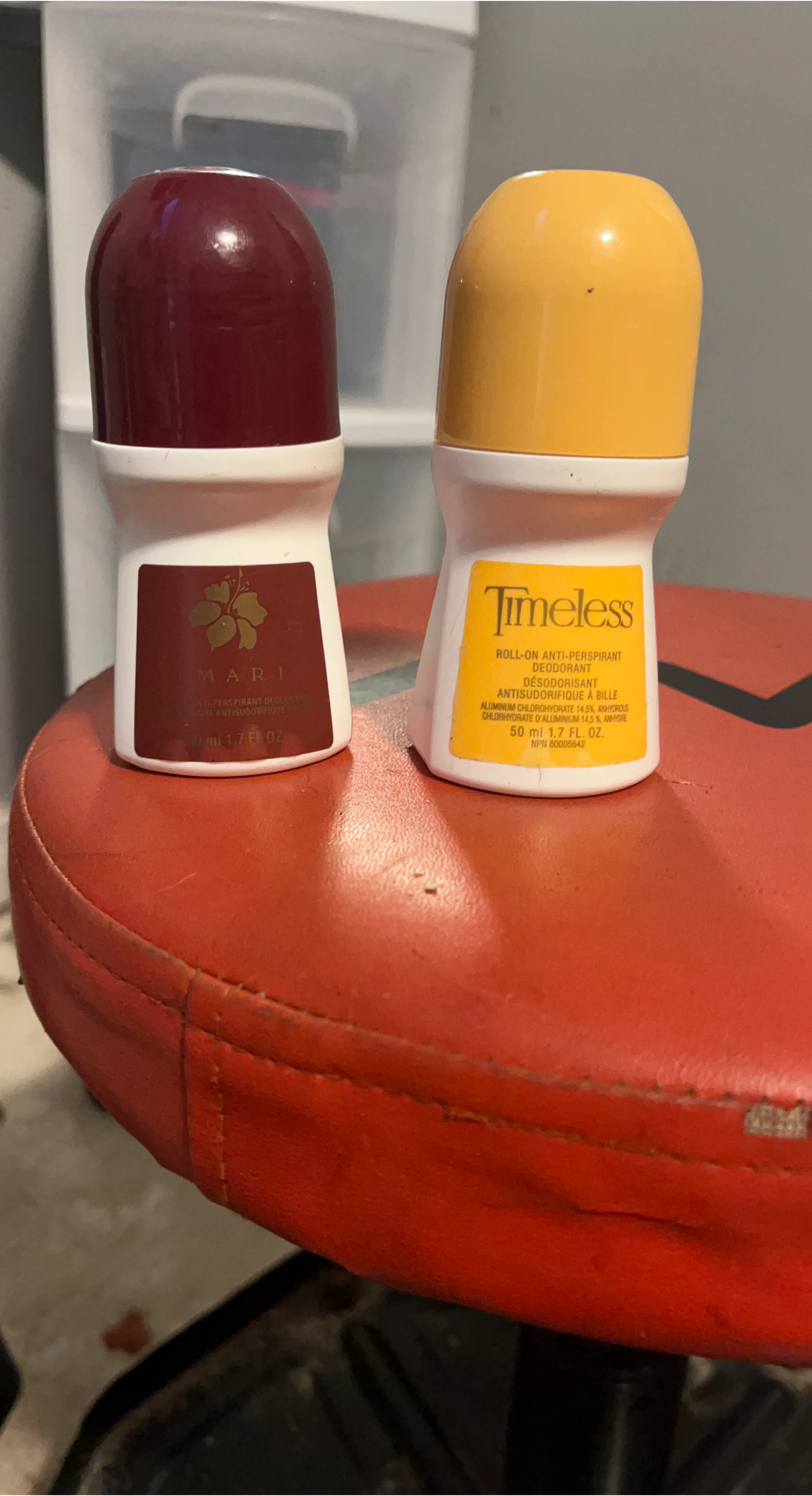 Imari & Timeless Roll-On Antiperspirant Deodorants