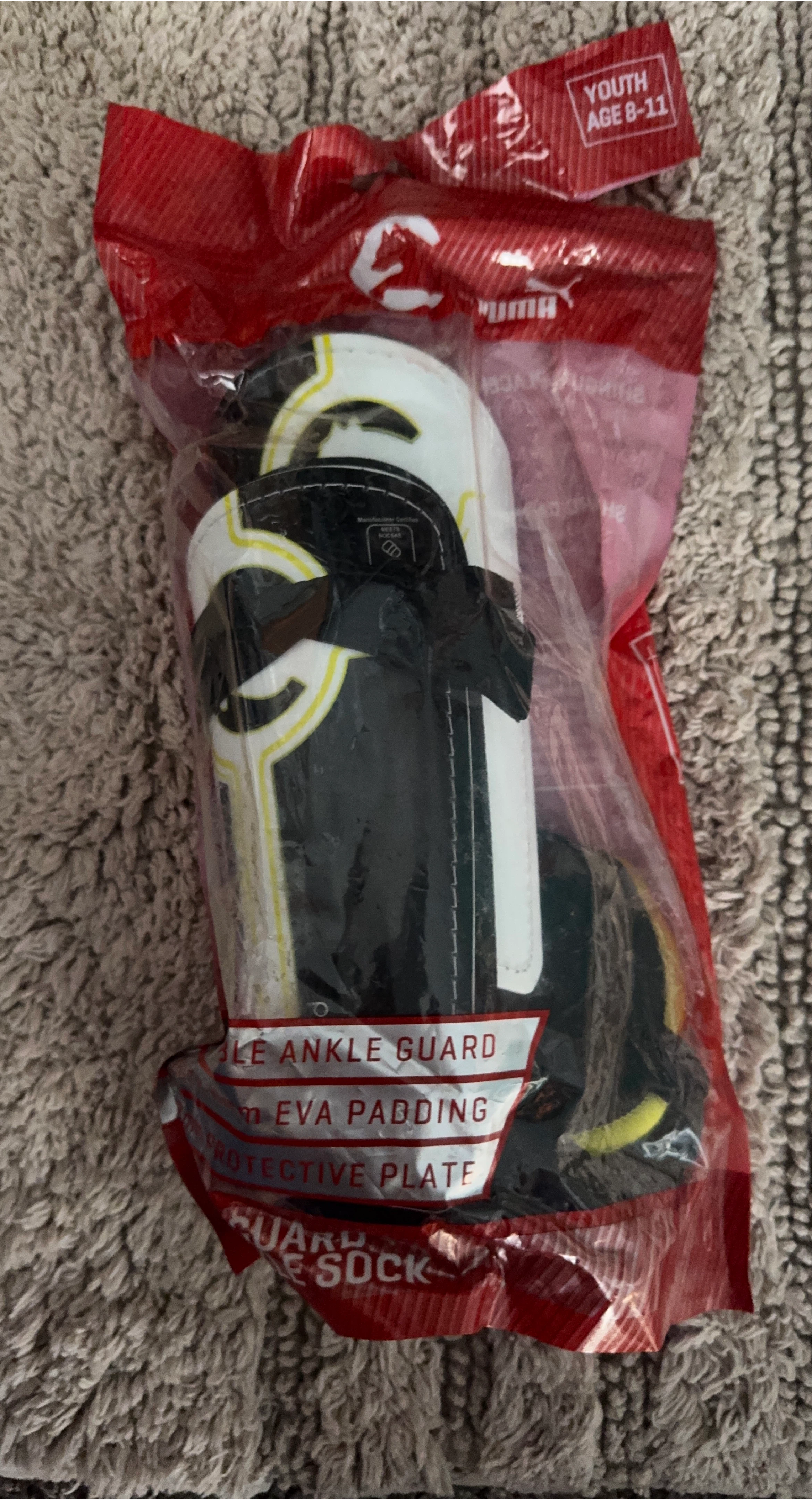 Puma Youth Ankle Guard - Age 8-11 - New in Package
