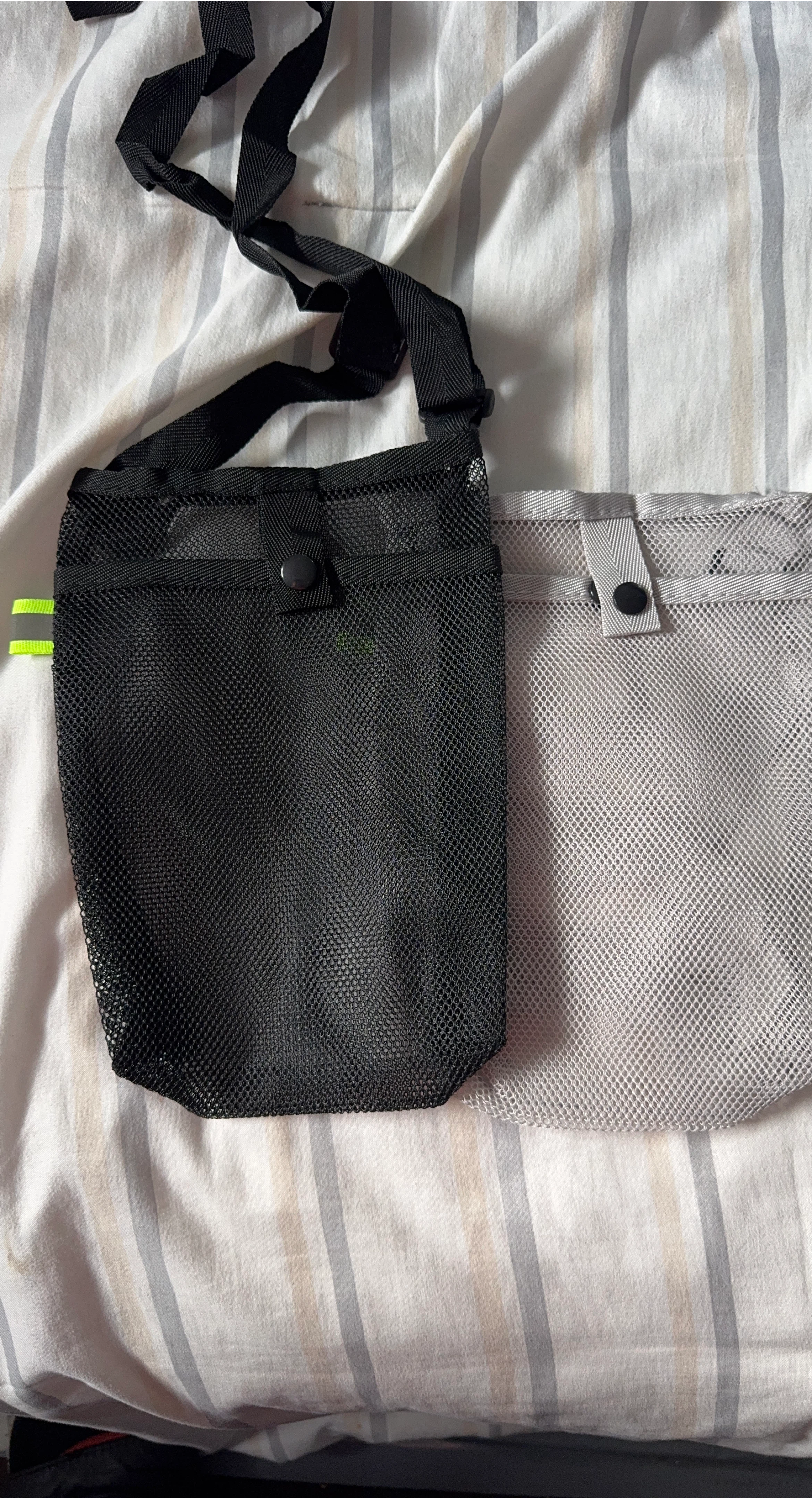 Mesh Bags - Black and Gray