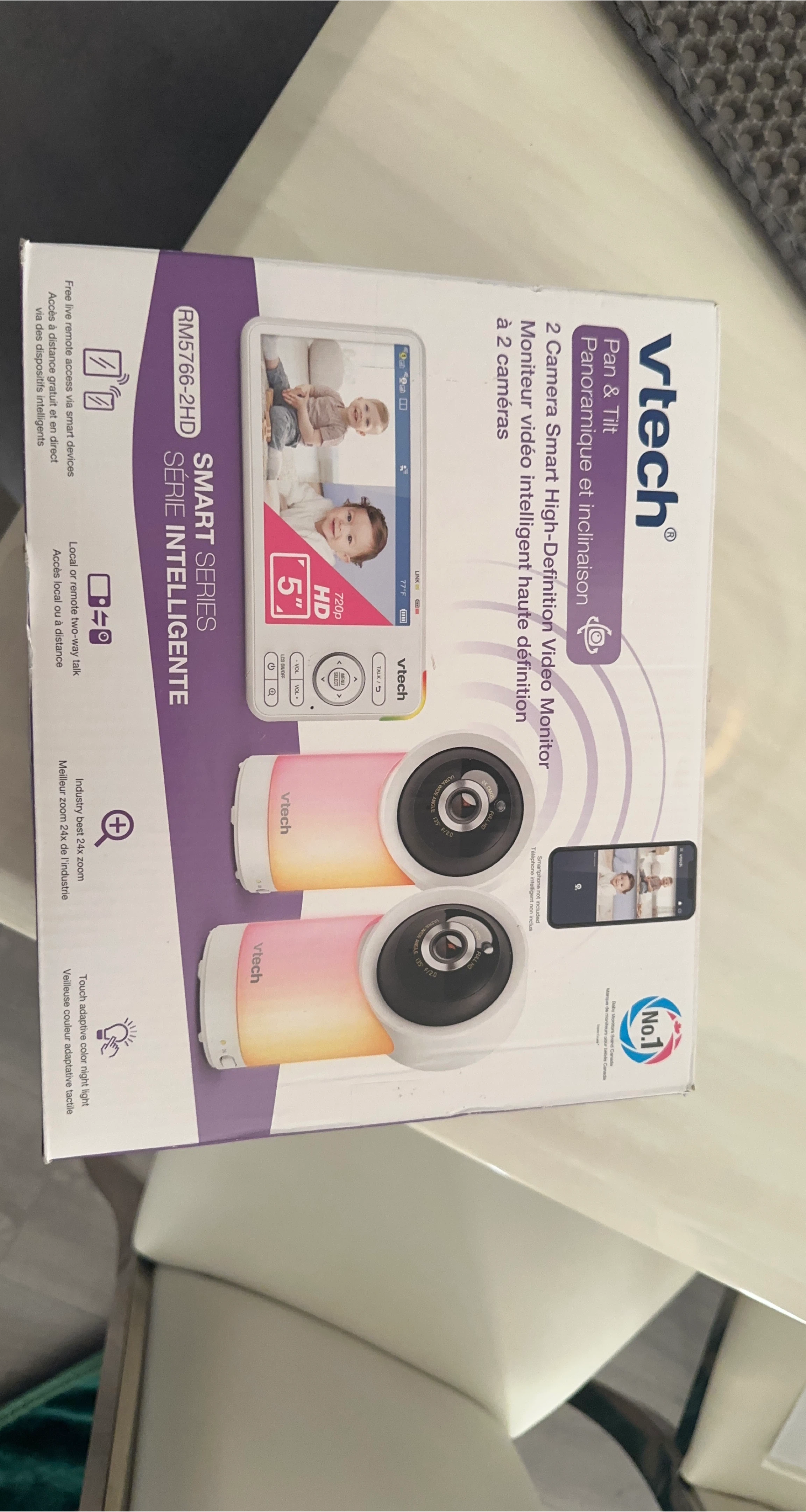 VTech RM5766-2HD Smart Baby Monitor
