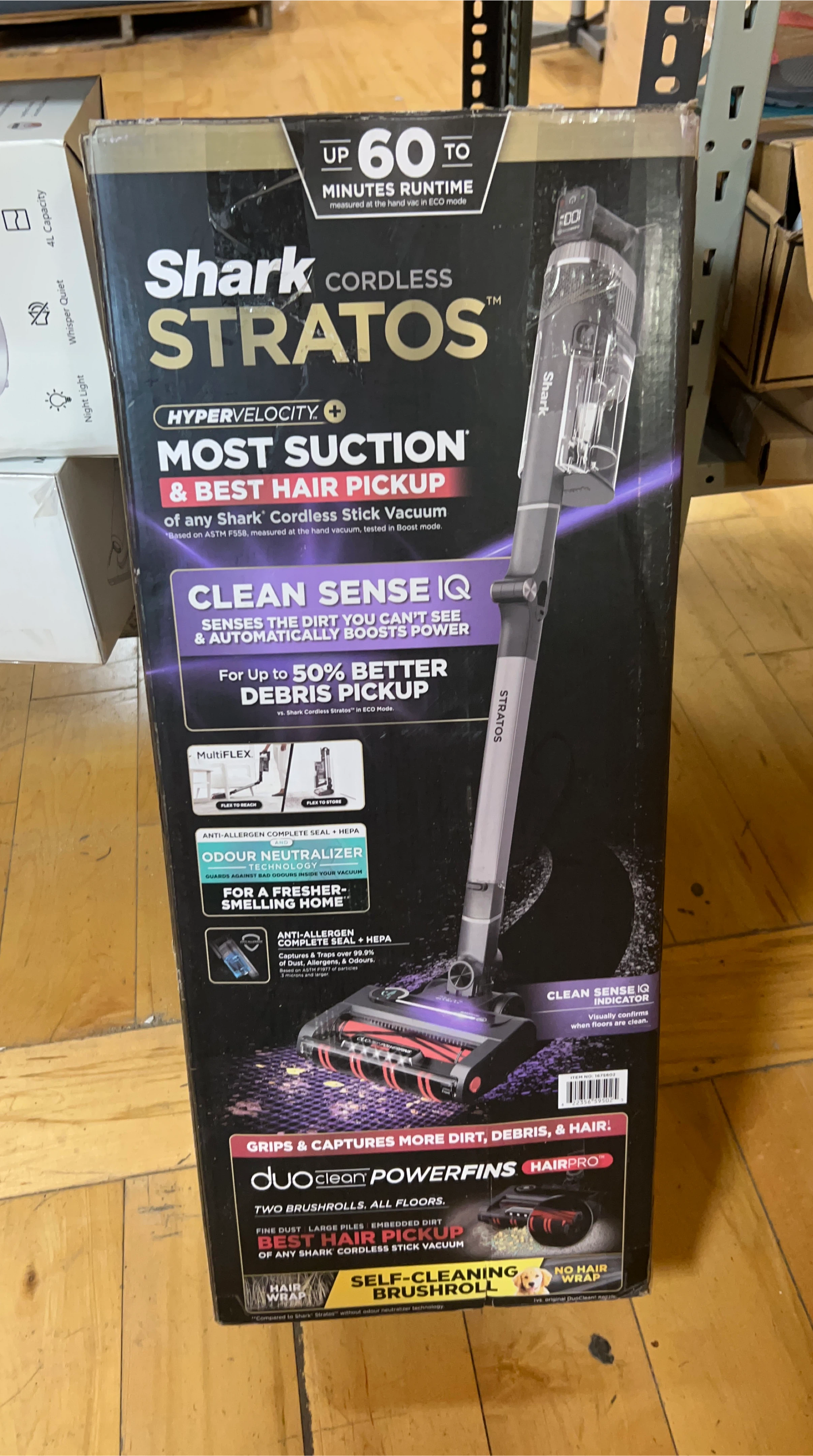 Shark Cordless Stratos Vacuum - Like New!