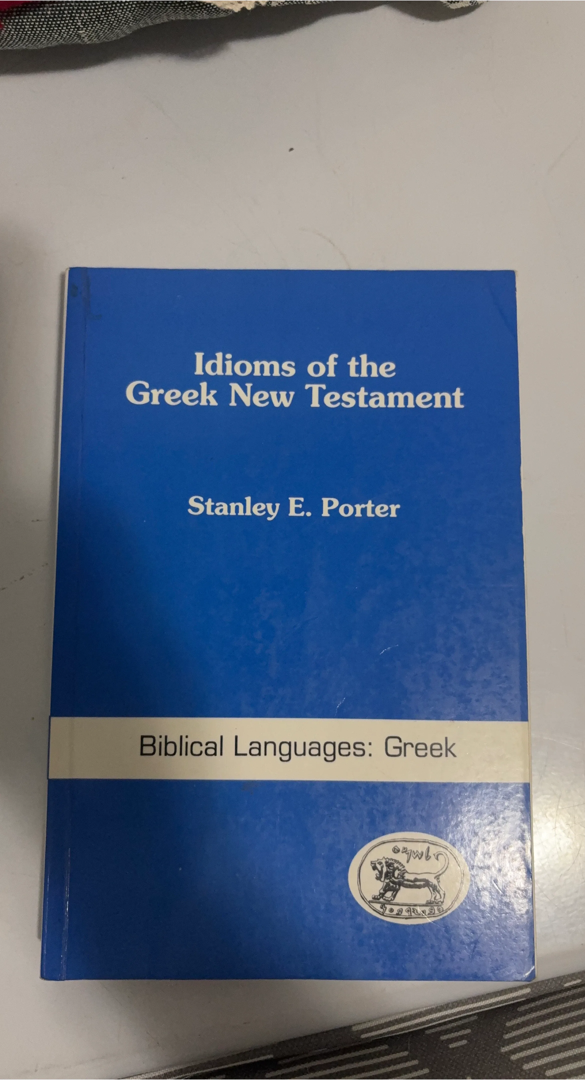 Idioms of the Greek New Testament Book