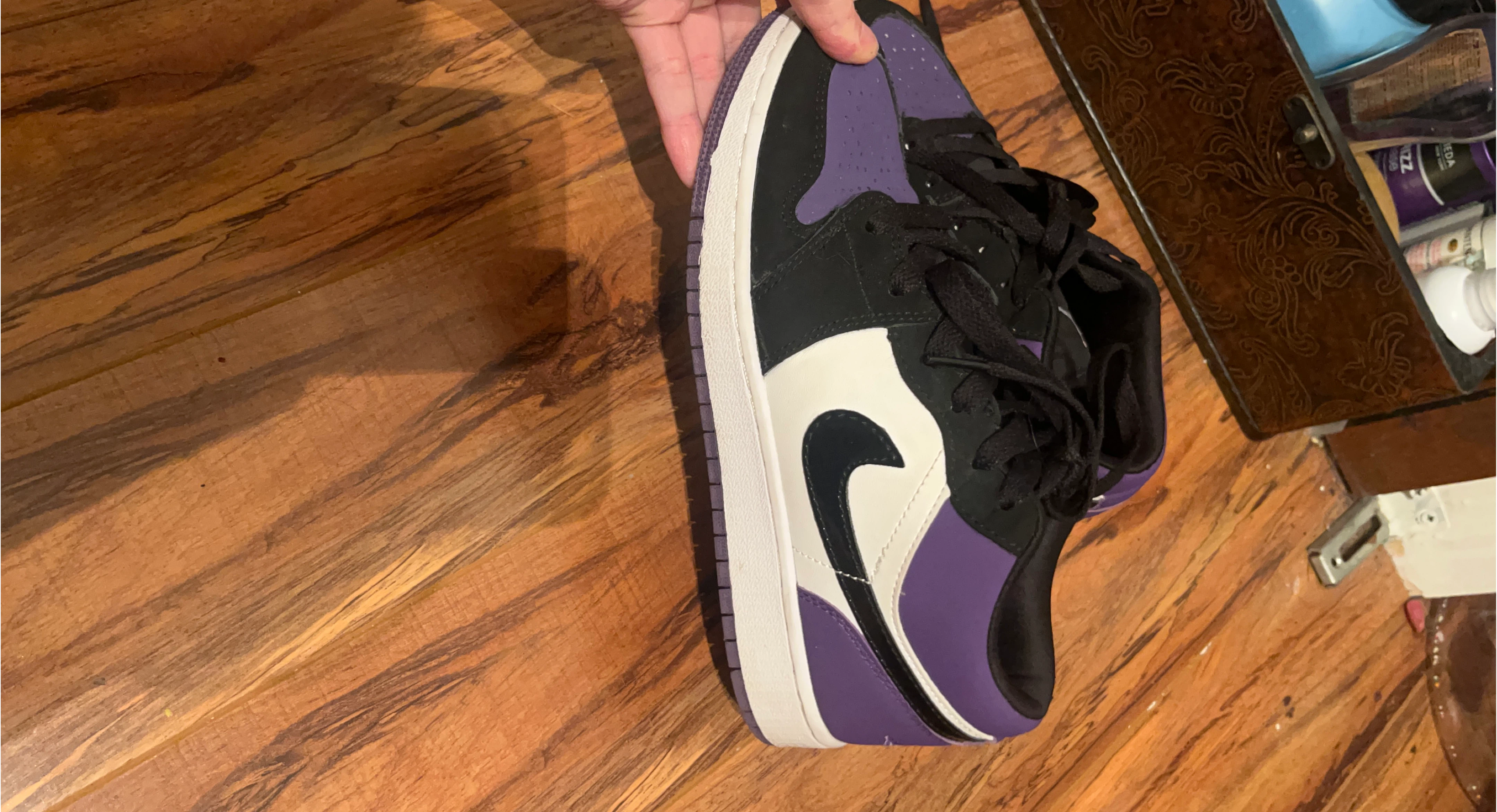 Nike Air Jordan 1 Low Purple/Black