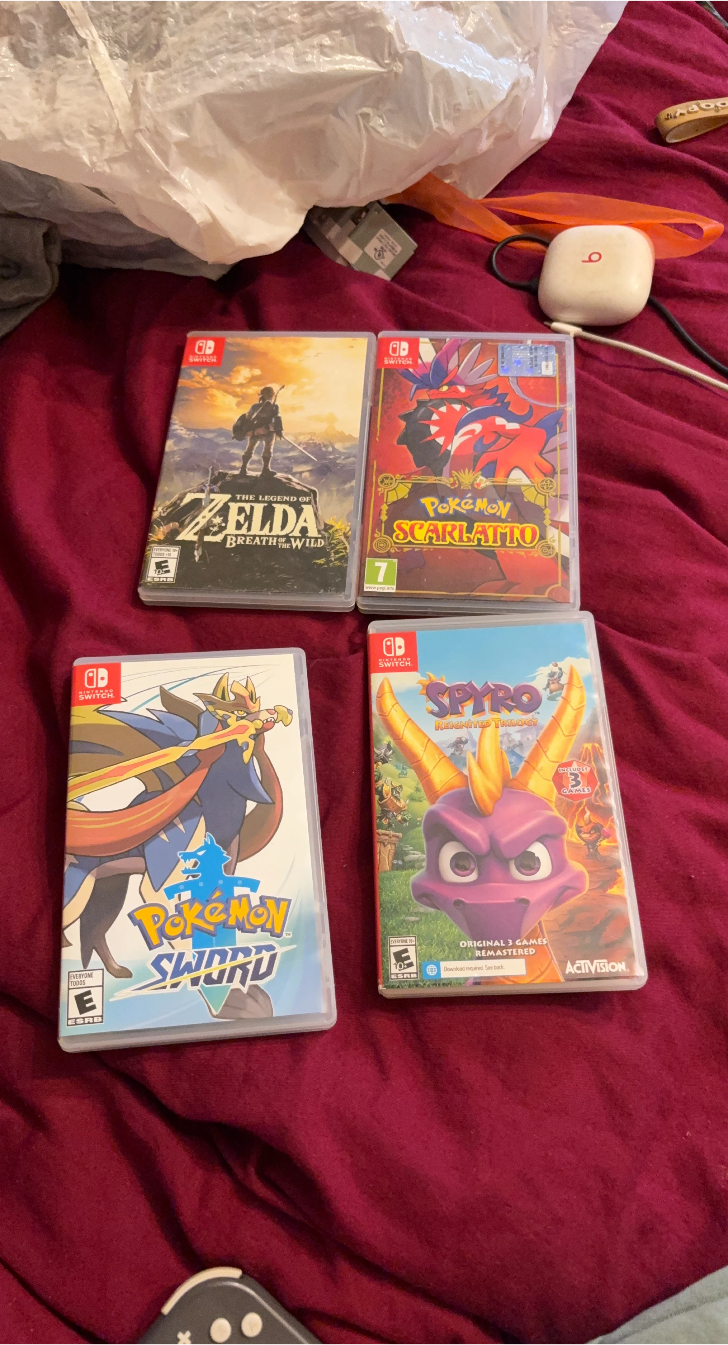 Nintendo Switch Games: Zelda, Pokemon, Spyro