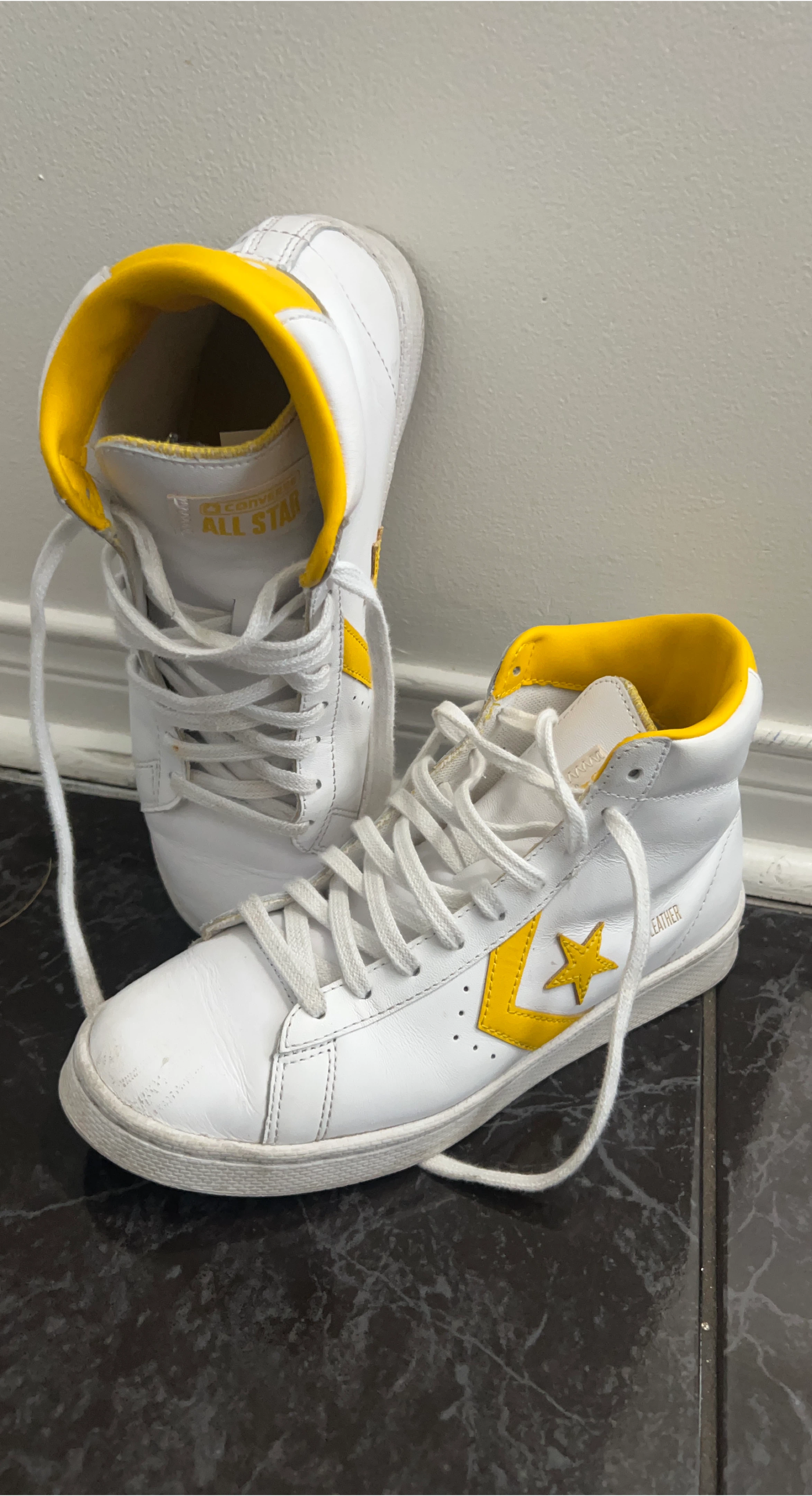 Converse All Star Pro Leather High Top Sneakers