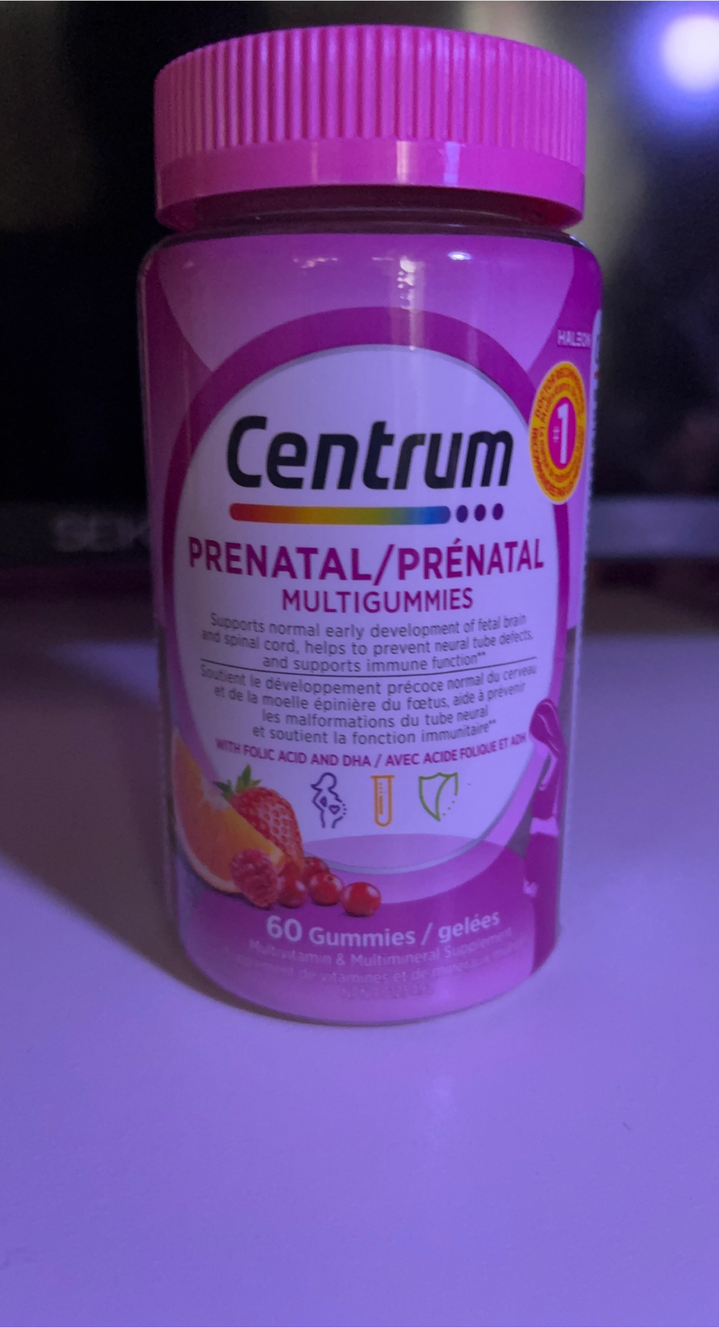 Centrum Prenatal Multigummies - 60 Gummies