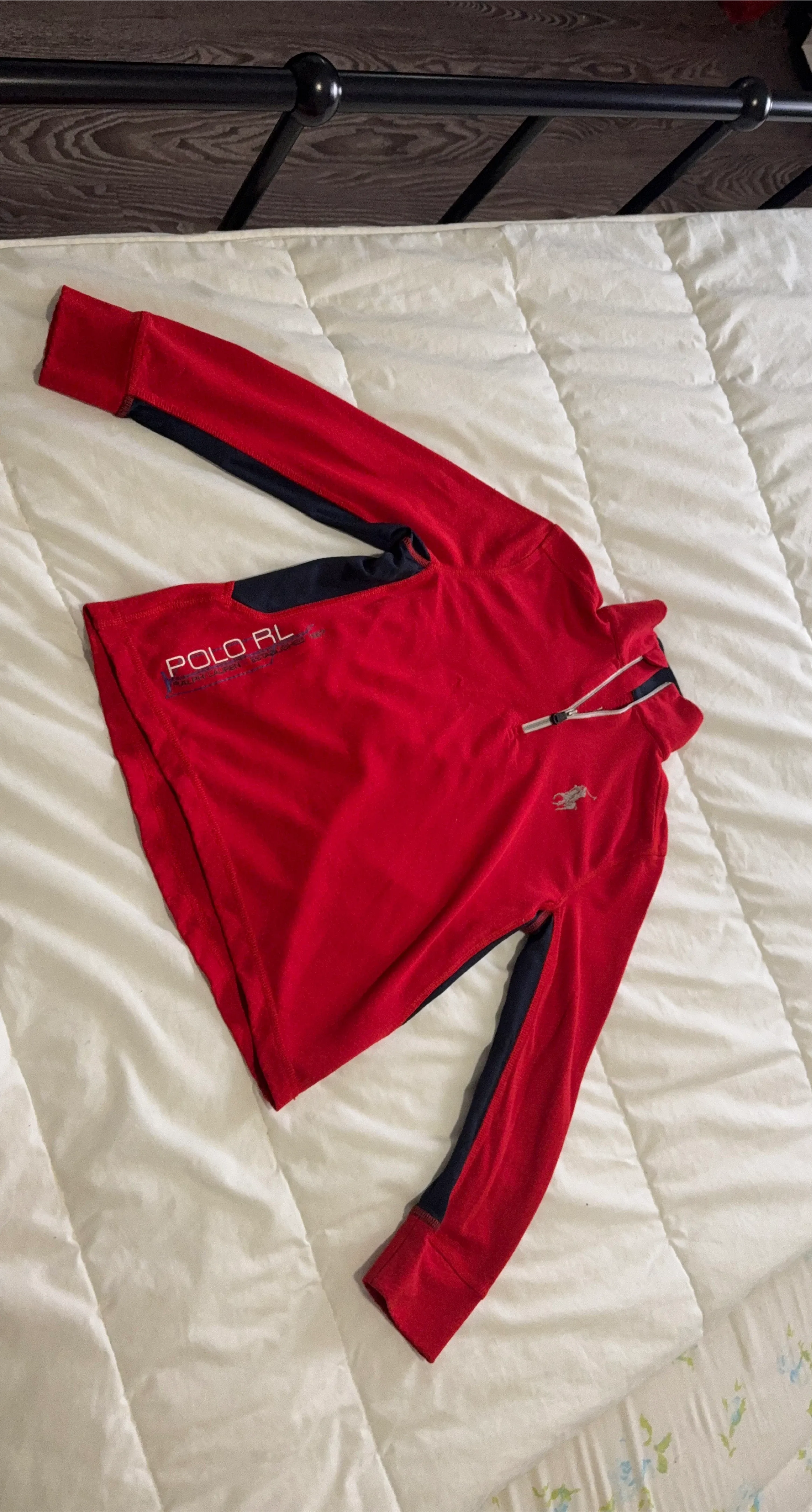 Polo Ralph Lauren Red Pullover - Size S