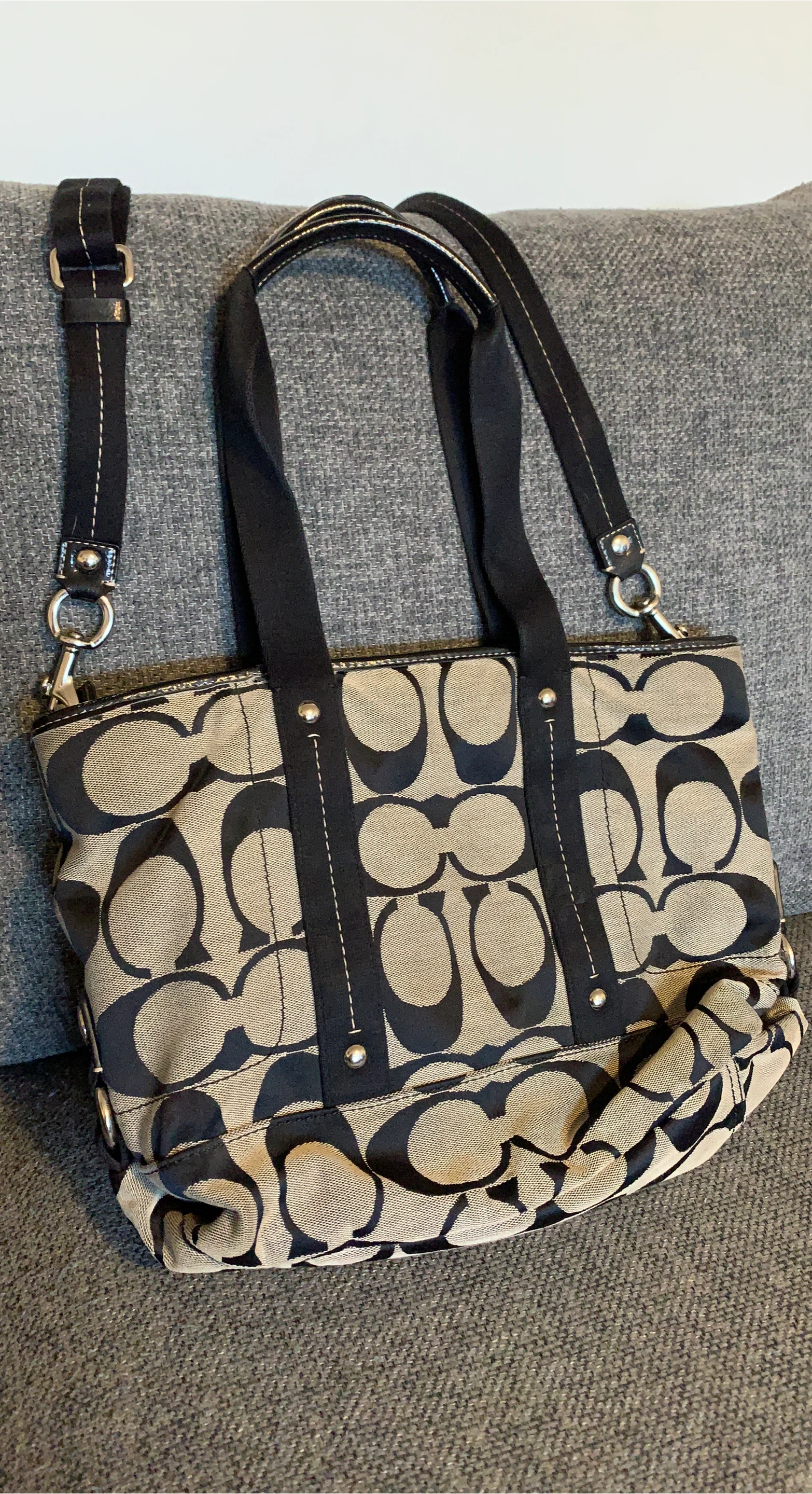 Coach Signature Tote Bag