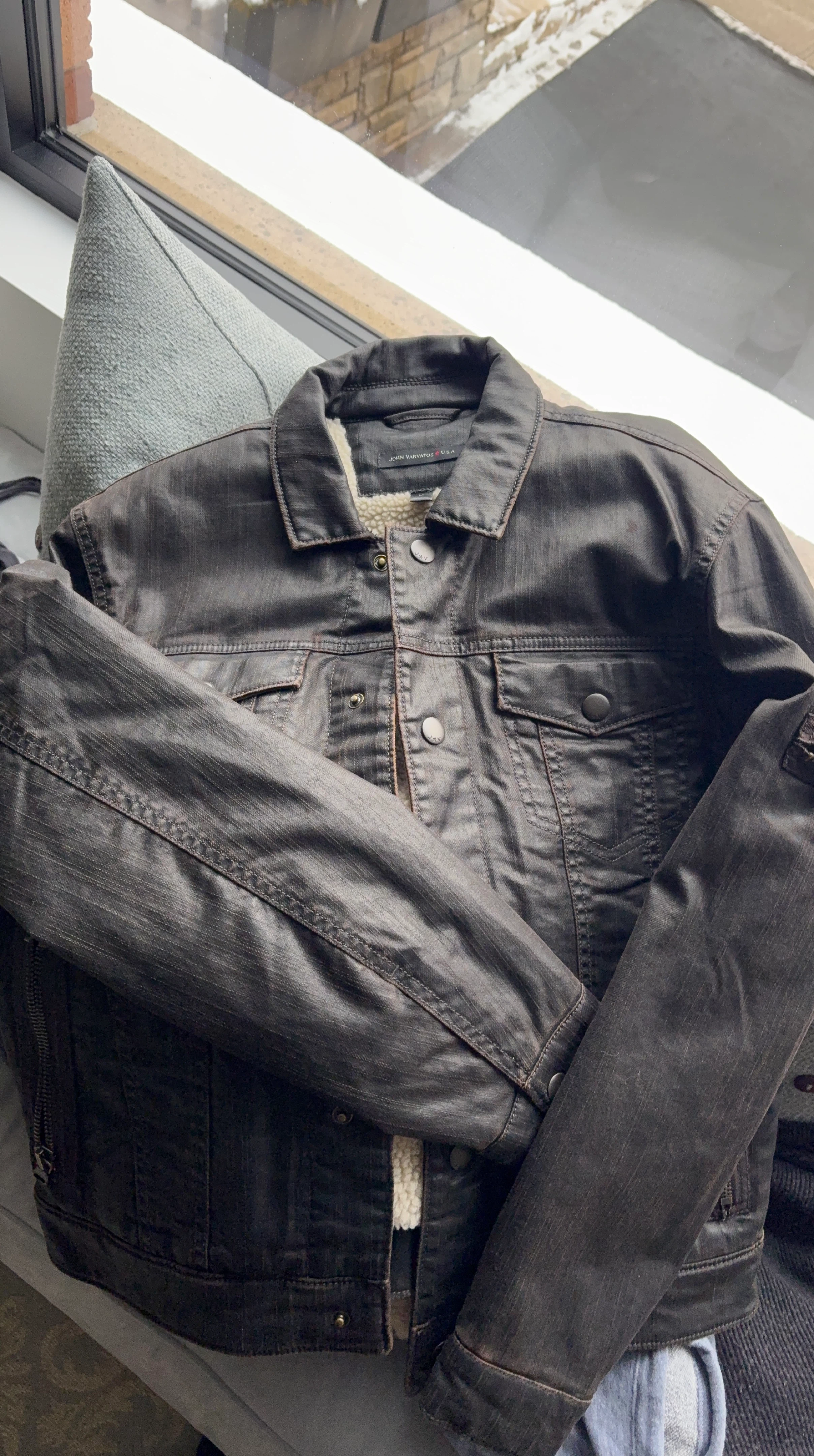 John Varvatos USA Brown Jacket