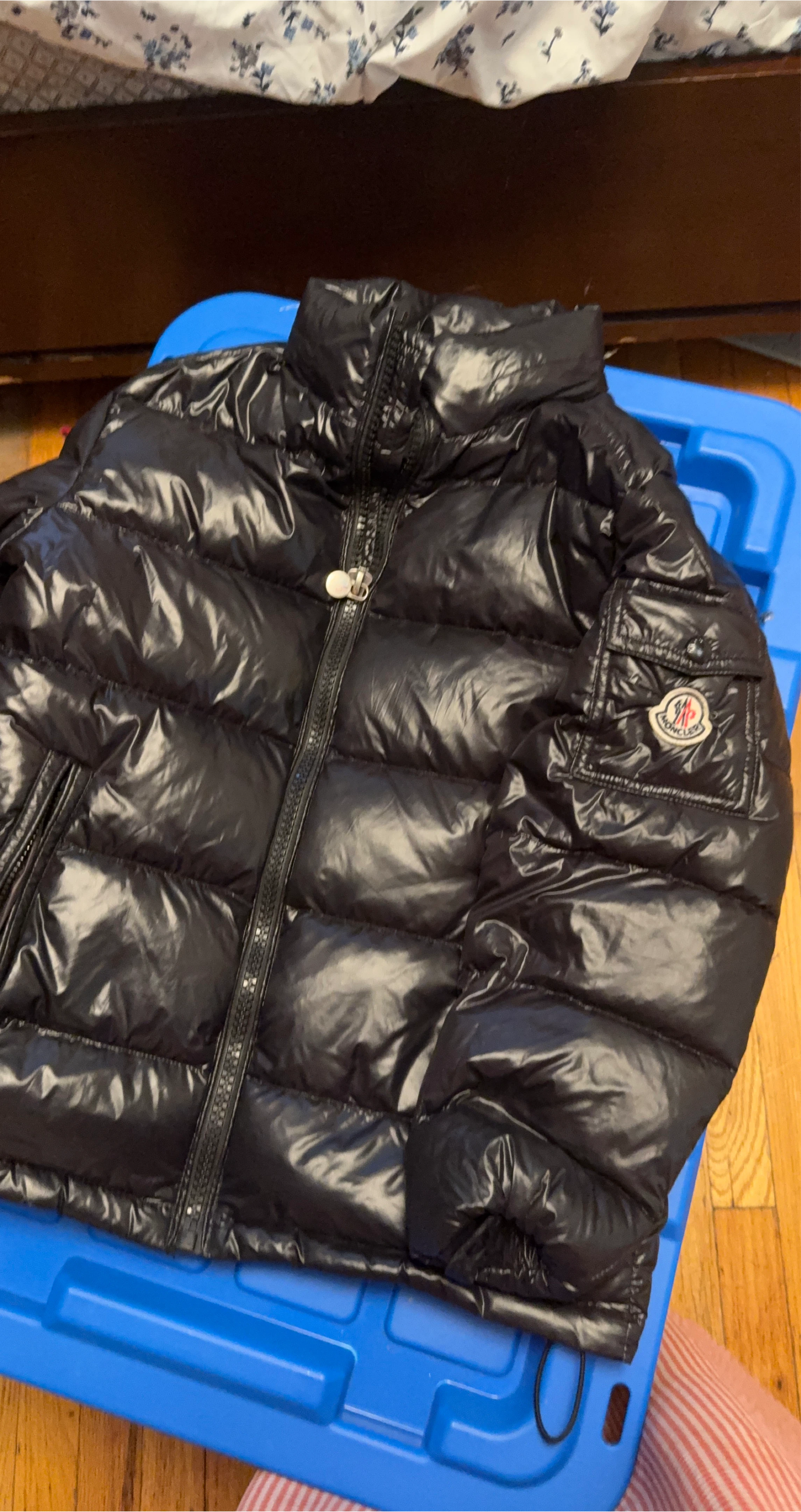 Moncler Black Puffer Jacket