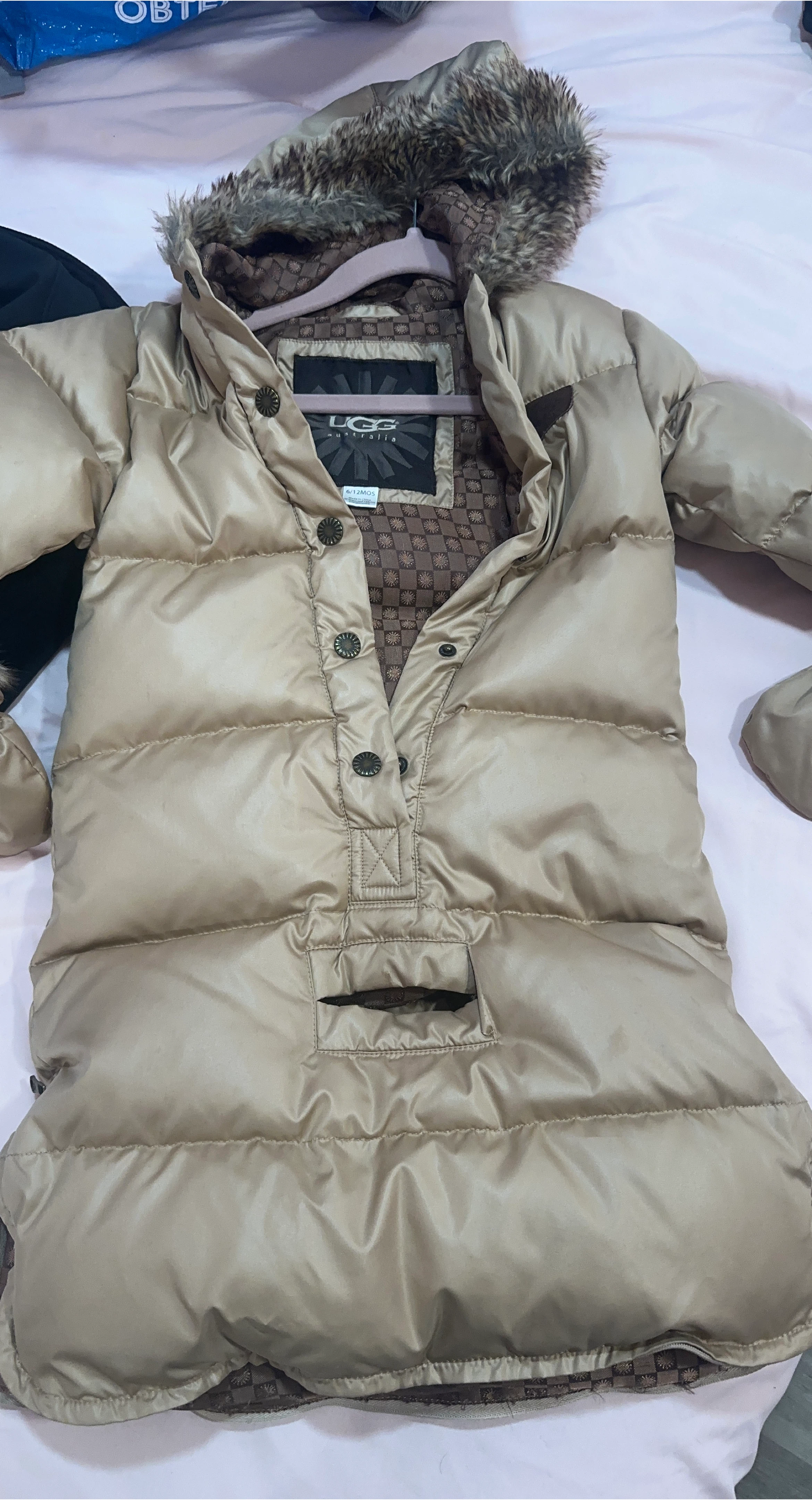 UGG Baby Puffer Pram Suit 6/12 Months