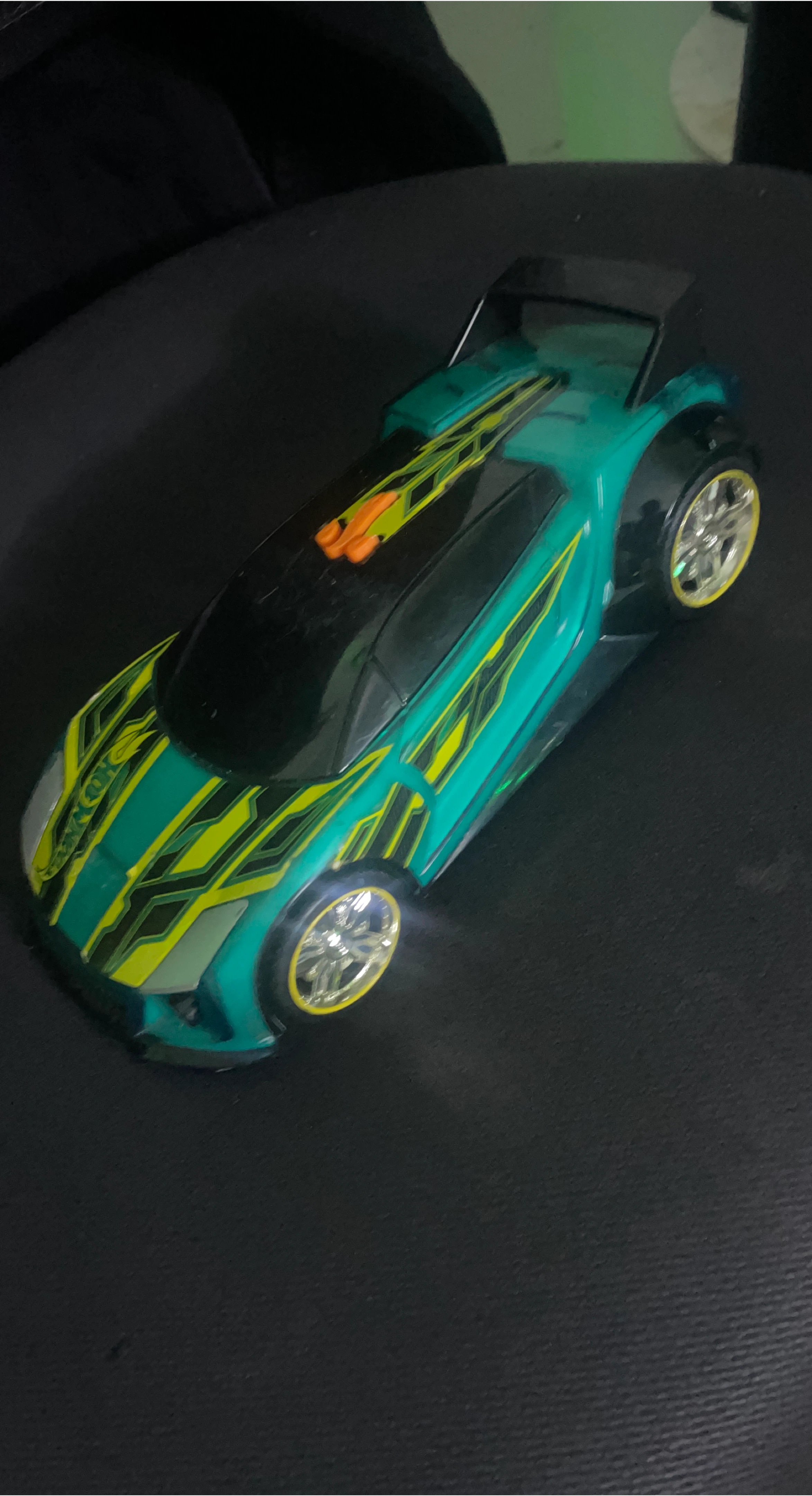 Toy Car - Green and Yellow