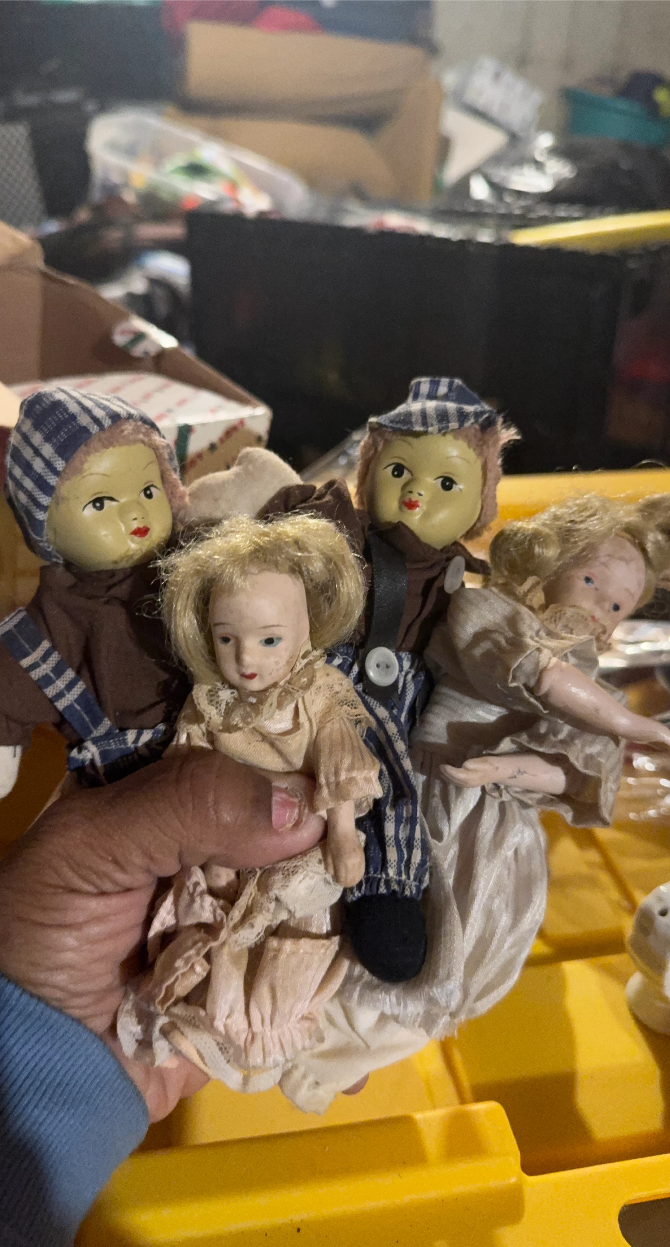 Vintage Dolls - Set of Four