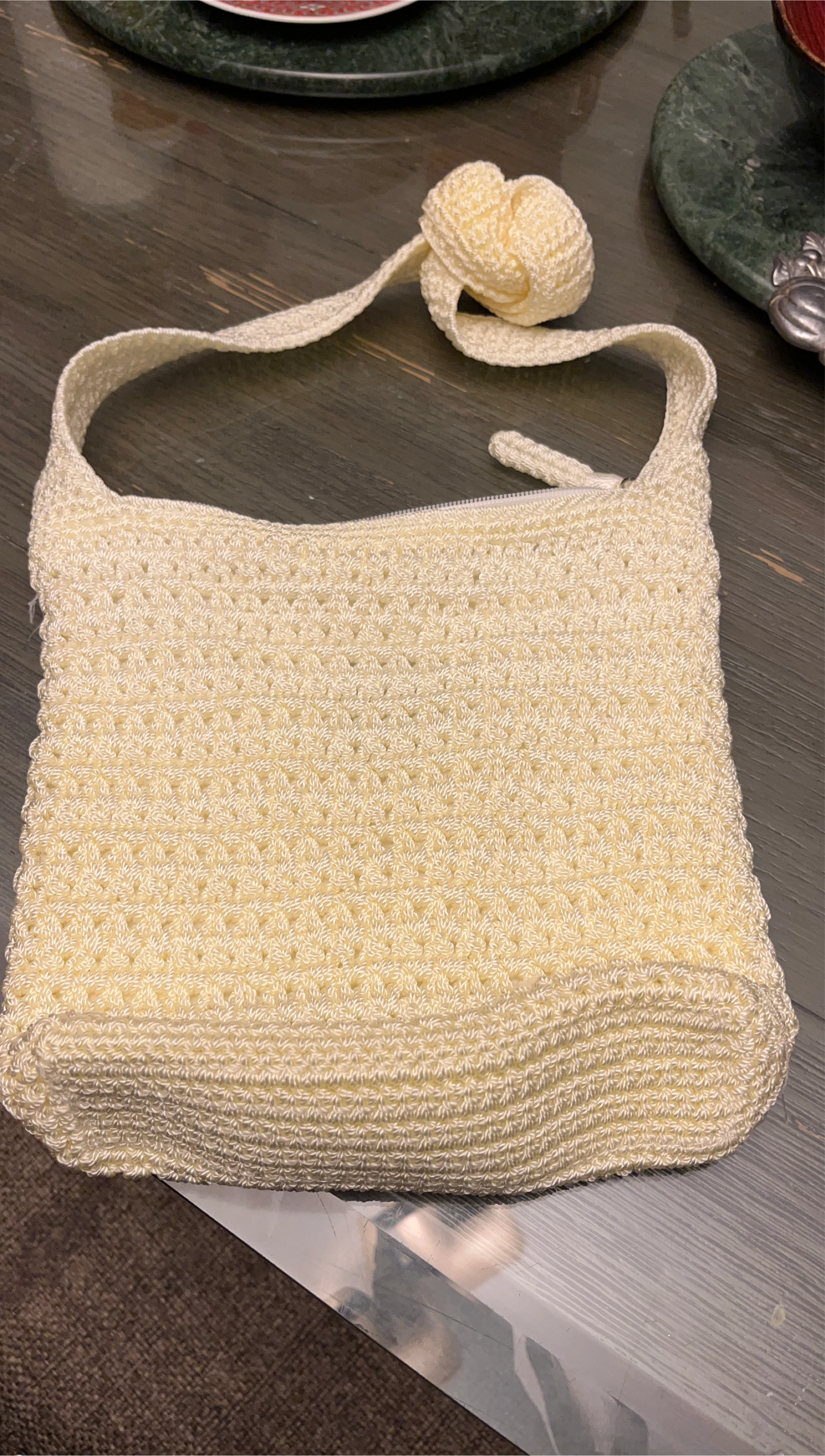 The Sak Crochet Bag - Cream Color