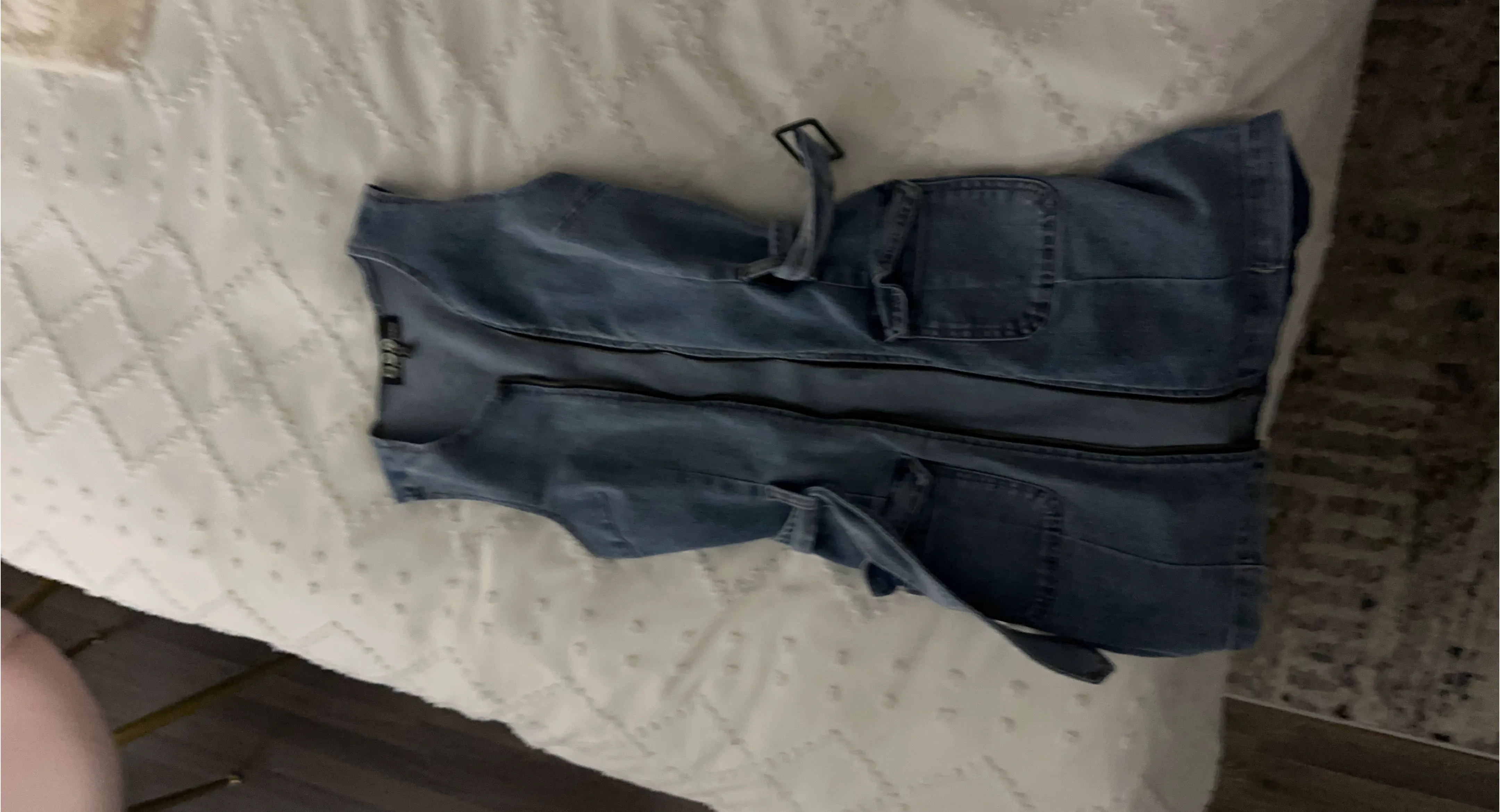 Peace Love Eco by Rewash Denim Dress - XS